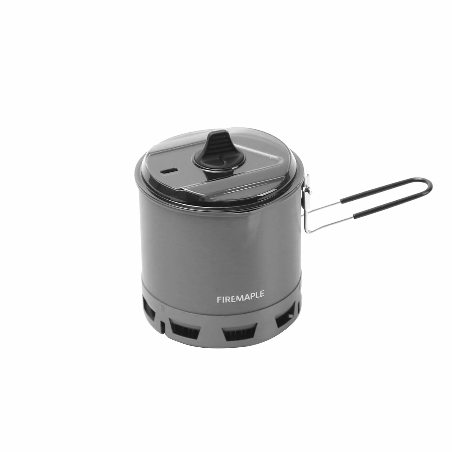 Fire-Maple G2 Petrel Ultraléger 750ml Pot de Camping Léger Extérieur Haute Efficacité Pliable Pot d'Echangeur de Chaleur Portable pour Randonnée Voyage(184,5g)