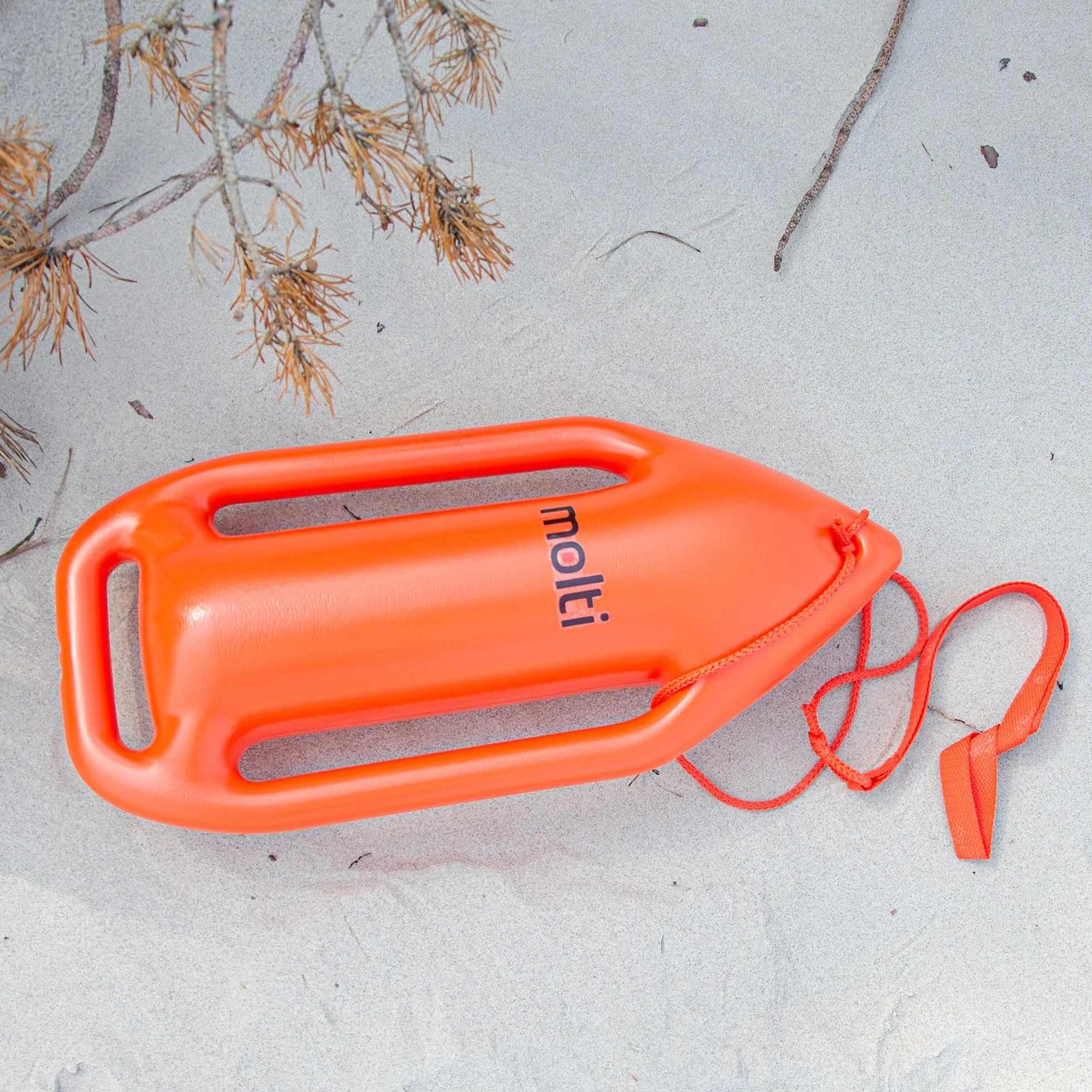 molti Bouée de natation 51 x 23 cm, aide à la natation avec corde de remorquage de 130 cm, pour enfants et adultes, bouée de sécurité imperméable pour eau libre, entraînement de natation, plage
