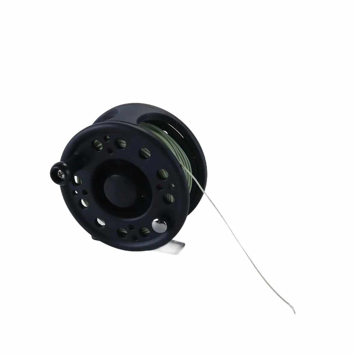 Ensemble de moulinets de pêche à la mouche GLA 5/6, diamètre 79 mm, poids 122 g, matériau ABS, avec fil
