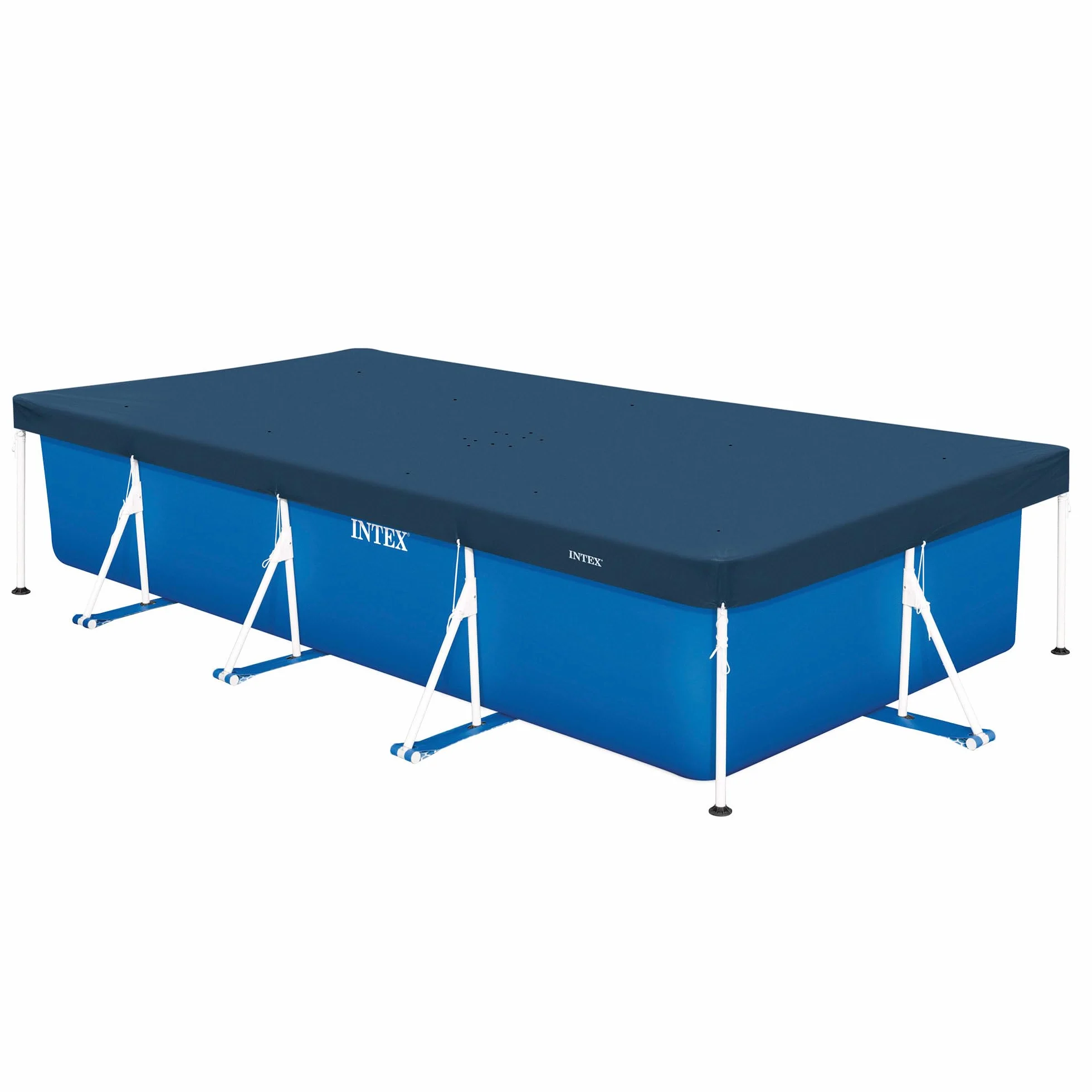 Intex Bâche Protection Piscine Rectangulaire Tubulaire 4m50 x 2m20