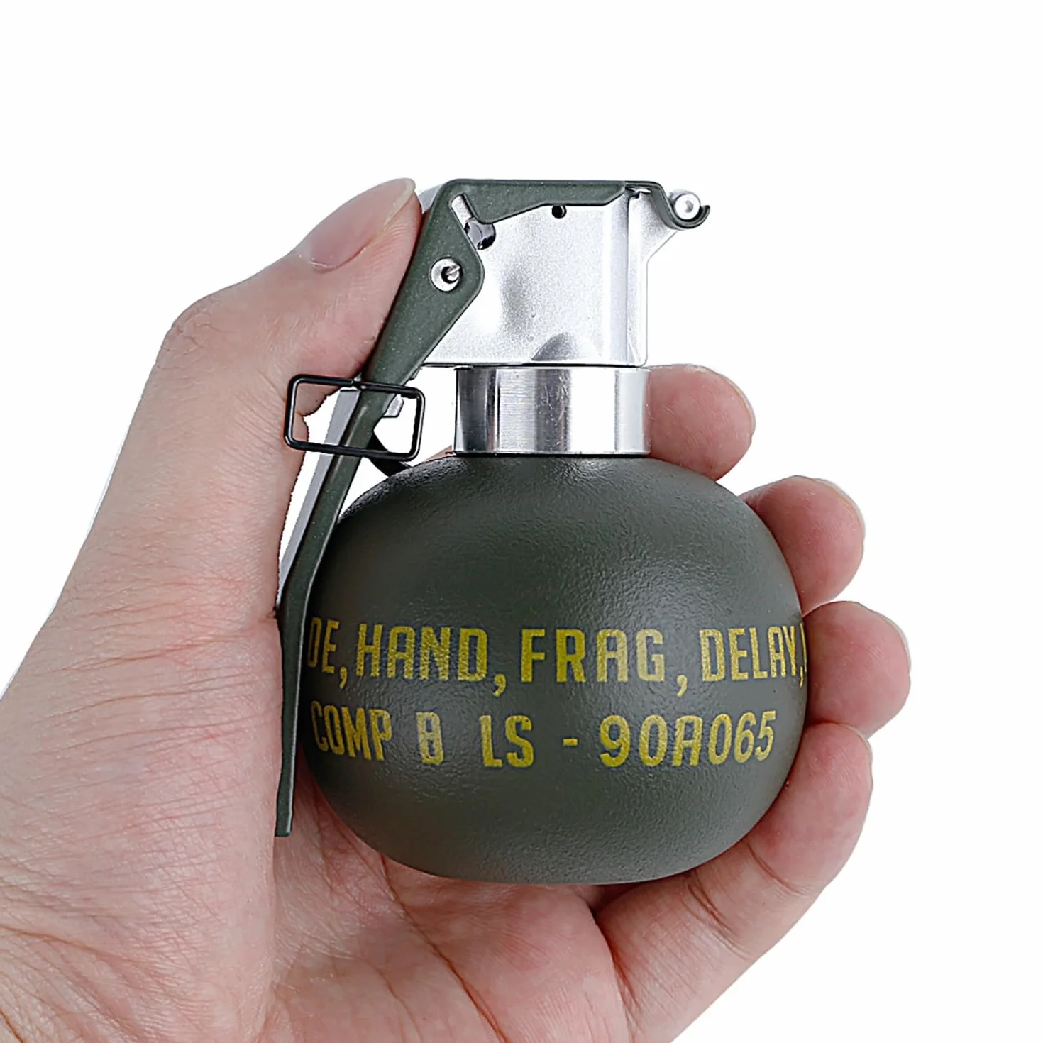 Grenade factice Tactique, modèle réduit de Grenade en Plastique, Accessoires d'équipement Tactique CS Airsoft for Les Fans de l'armée, Accessoires de Film Cosplay en Plein air