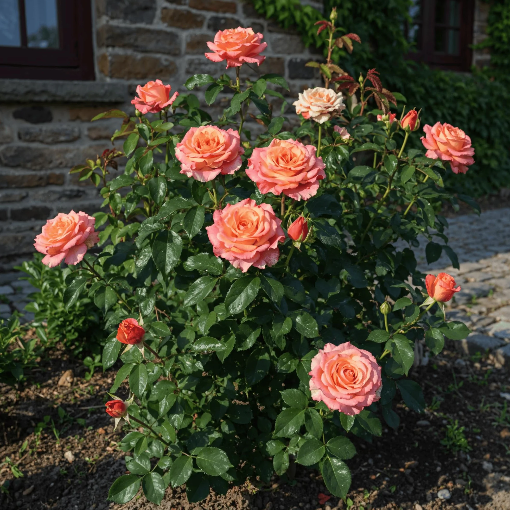 Rose - 1 Plante - Fleurs à Planter Extérieur - Vivaces Résistantes - Plantes de Hollande