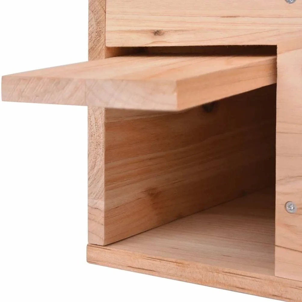 vidaXL Cabane pour Hérisson Bois de Sapin Jardin