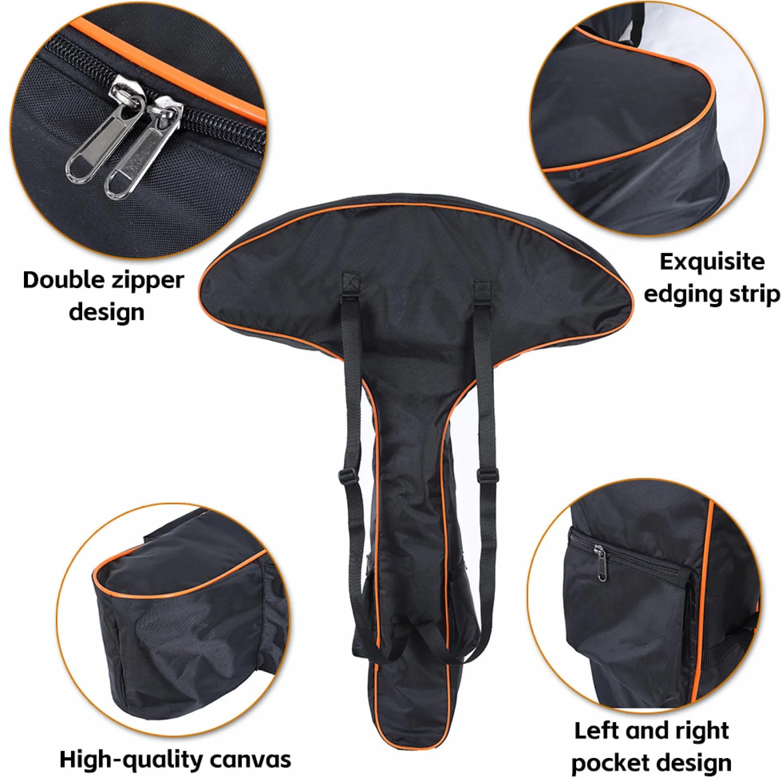 Sac à arbalète en toile en forme de T avec sangles de sac à dos pour la chasse