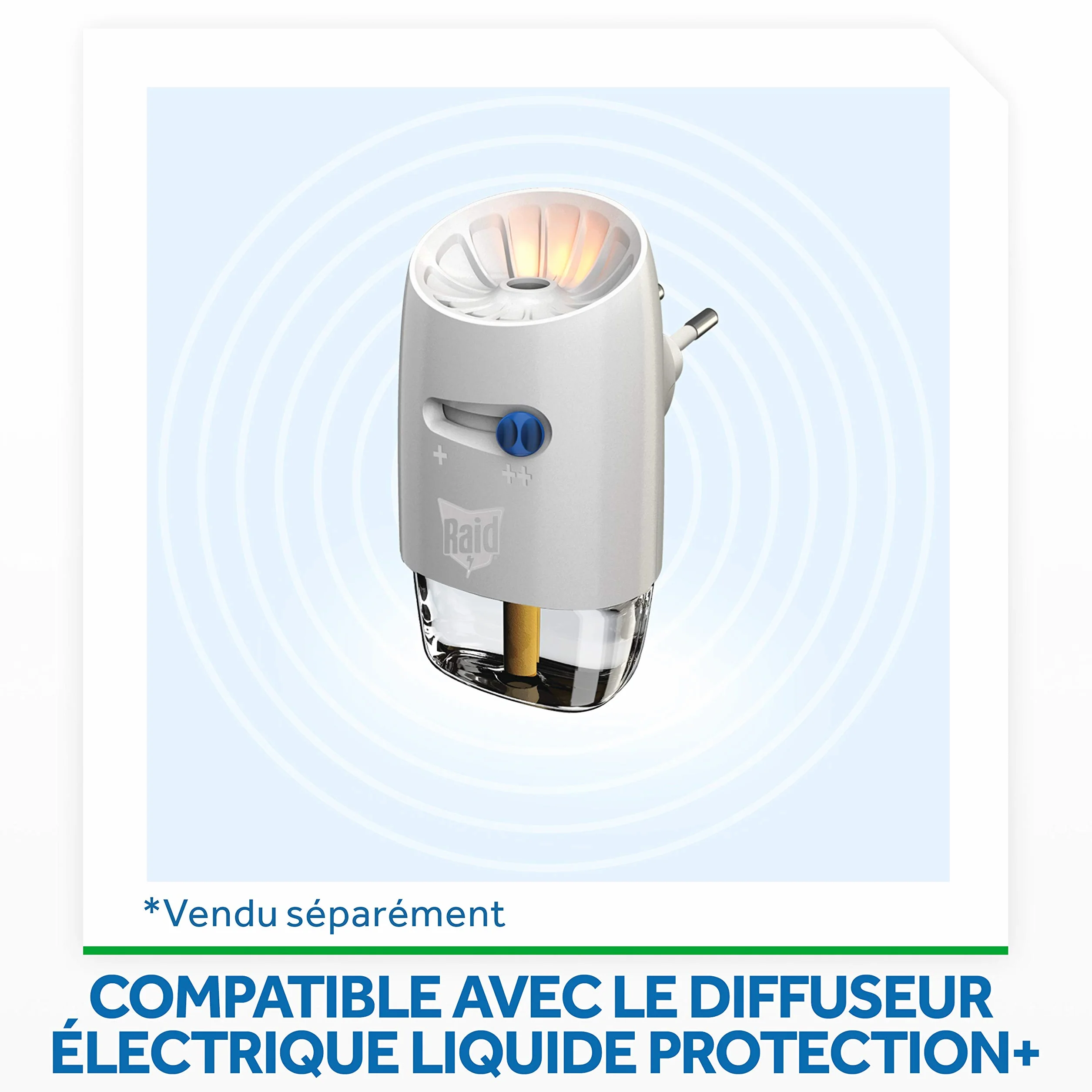 Raid Recharge 3en1 Electrique Liquide Anti-Moustiques 3 Recharges 45 Nuits