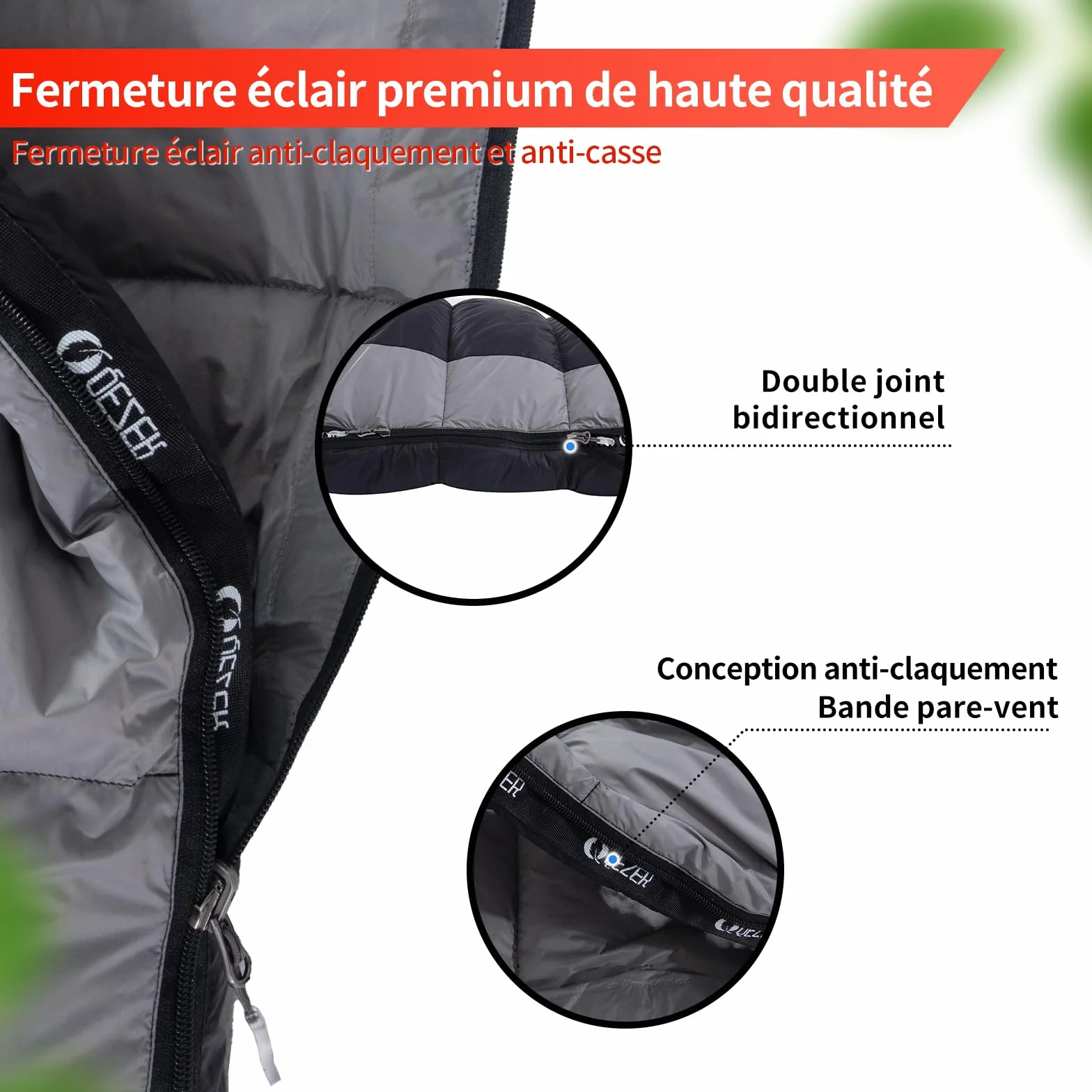 Sac de Couchage Adulte，en Duvet ，Sac de Couchage ultraléger 4 Saisons avec Petit Emballage pour Adultes et Enfants, Camping et randonnée de Plein Air