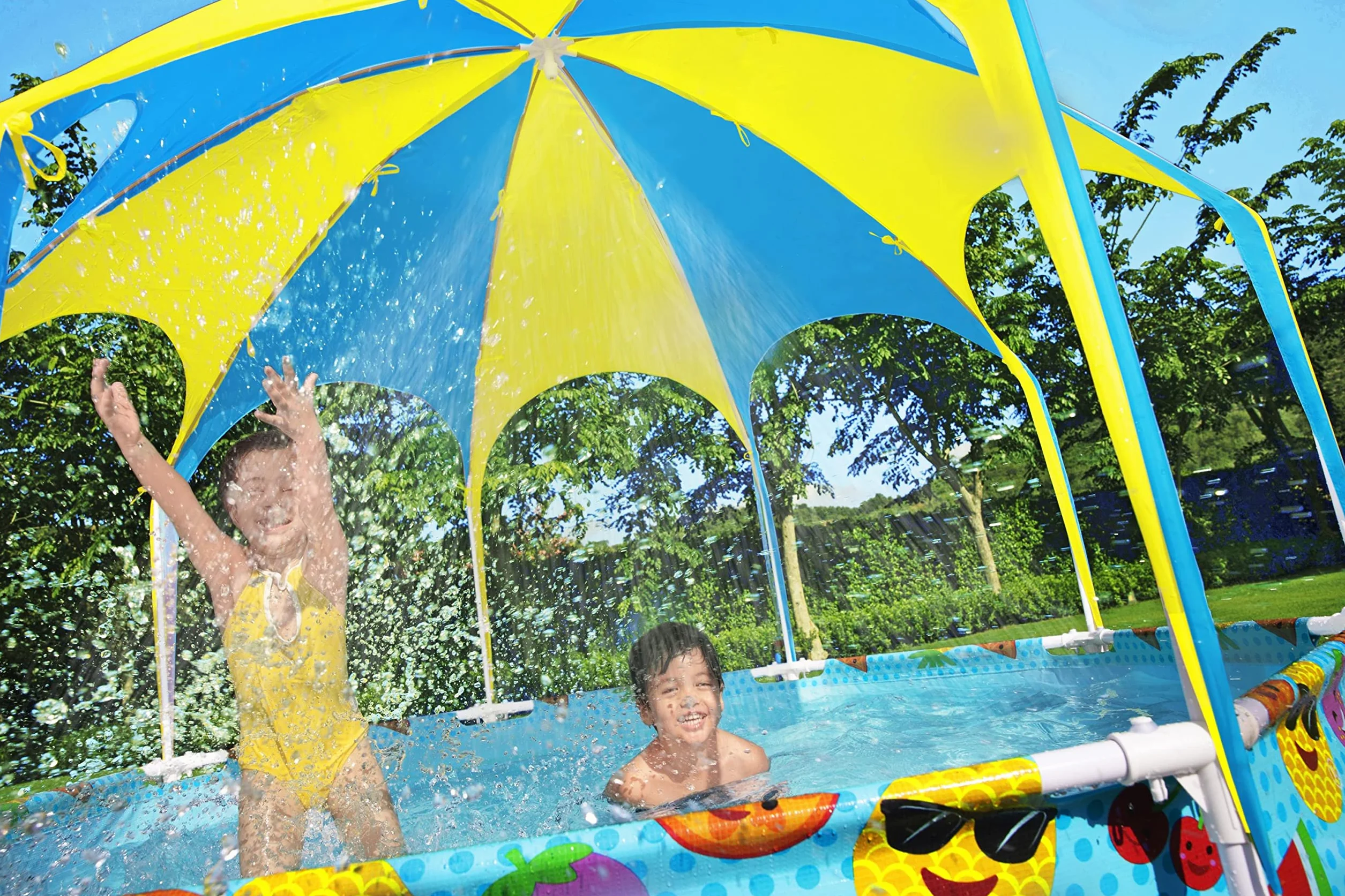 Bestway Piscine Tubulaire 244 x 244 x 51 cm 1680 L