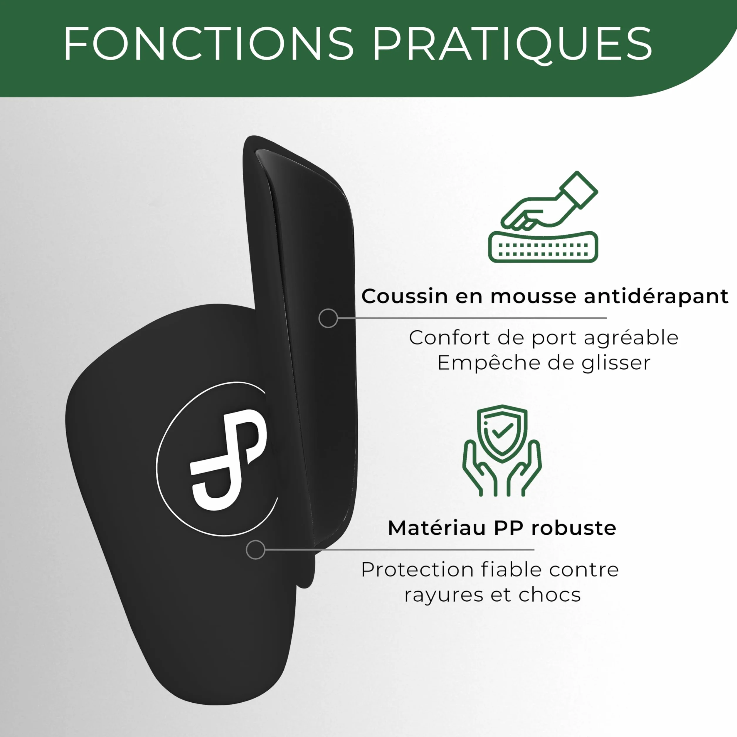 JDP Mini Protège-Tibias, protège-Tibias Extra Petits Football Hommes, jambières Anti-Glissement Enfants Foot, Shin Guards 9 Couleurs différentes