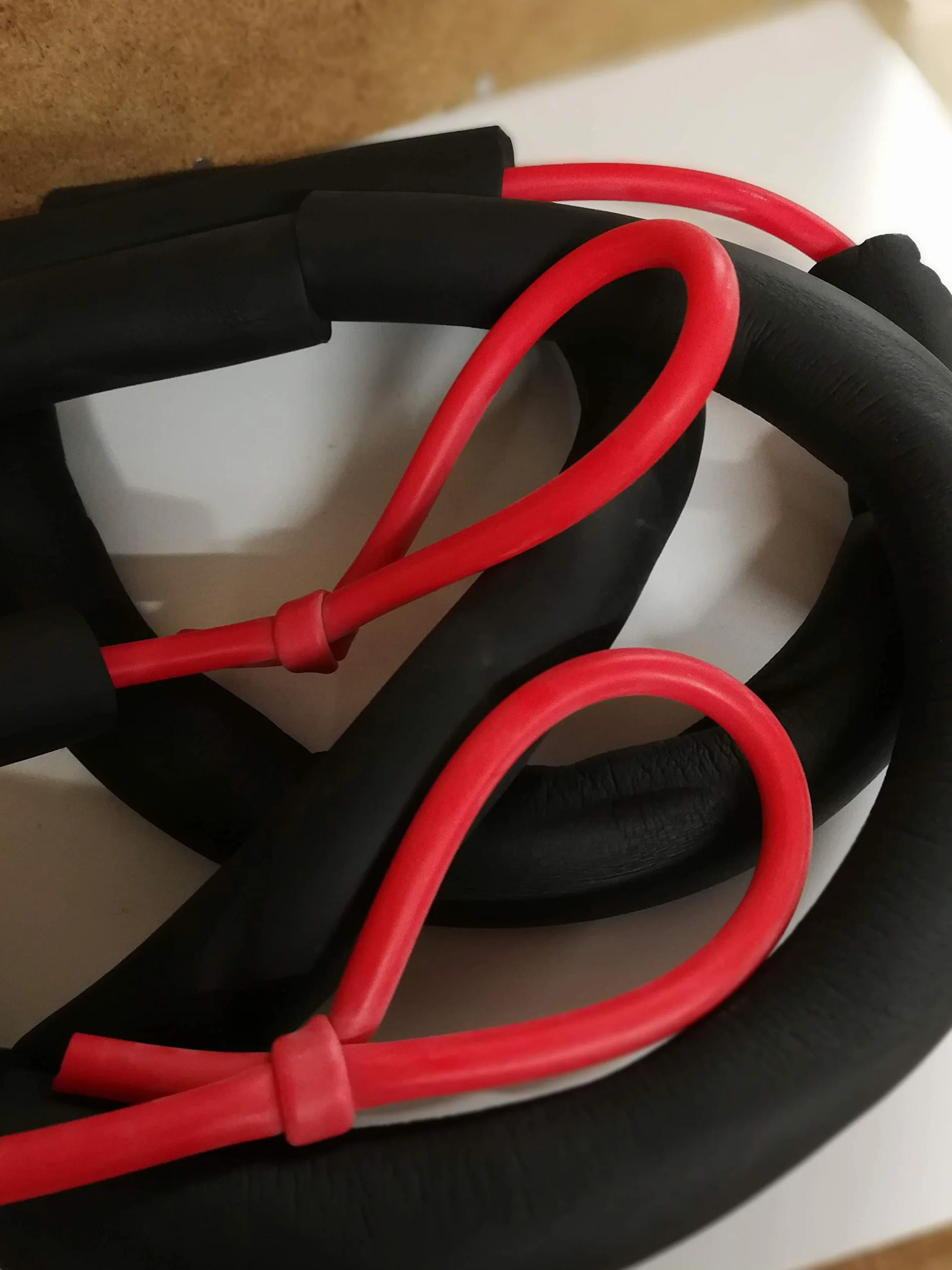 HAEST Ficelle élastique pour Le Saut en Hauteur – Noir