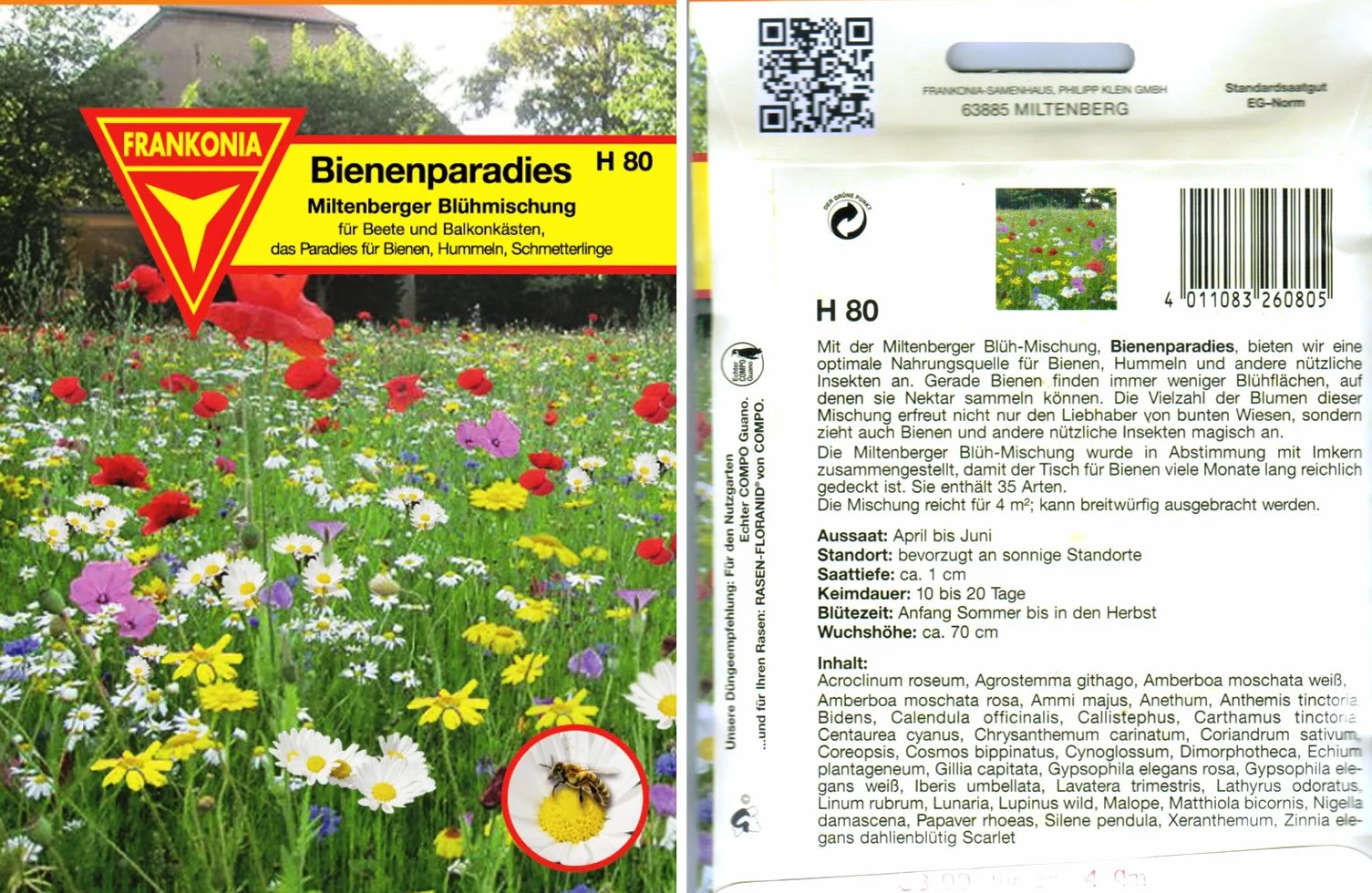 Luxus-Insektenhotels 22690e Lot 10 fagots roseaux 1000 tiges Longueur 9 cm Sachet graines Paradis Abeilles 35 variétés Fleurs