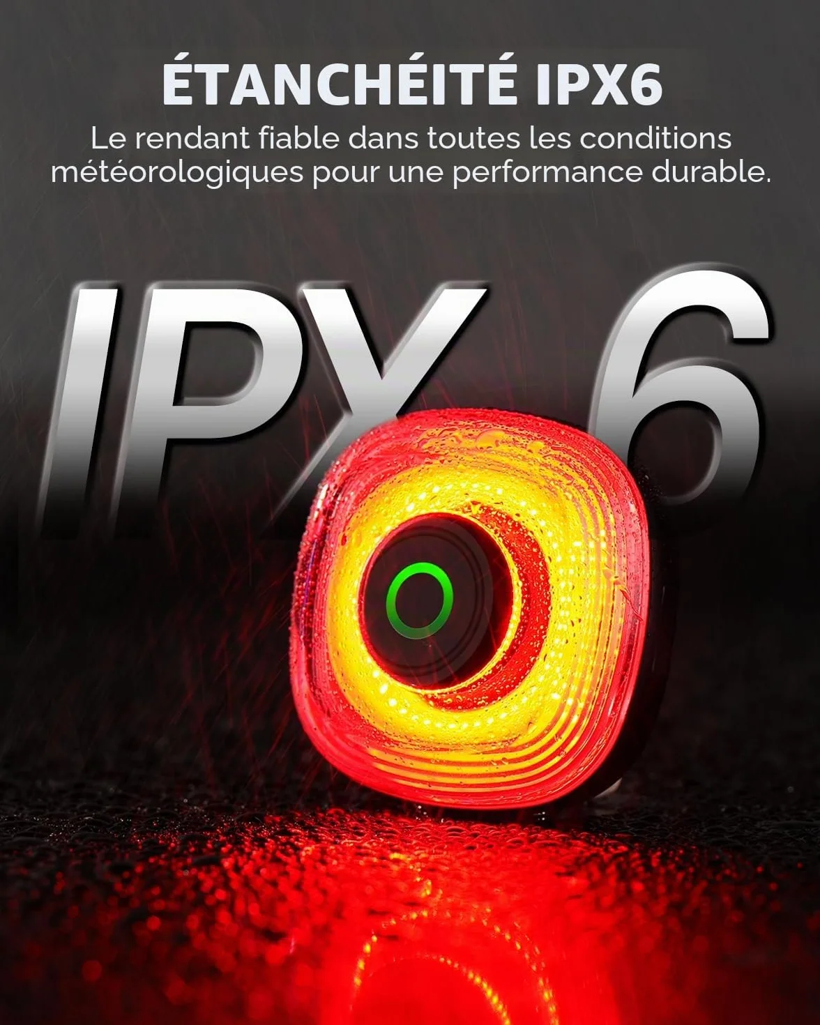 Magicshine Éclairage vélo HORI1300S et SEEMEE150 MAG Avant et arrière, Commande Tactile FTR LightSync, éclairage Avant 1300 LM et éclairage arrière magnétique 150 LM, Rechargeable par USB-C