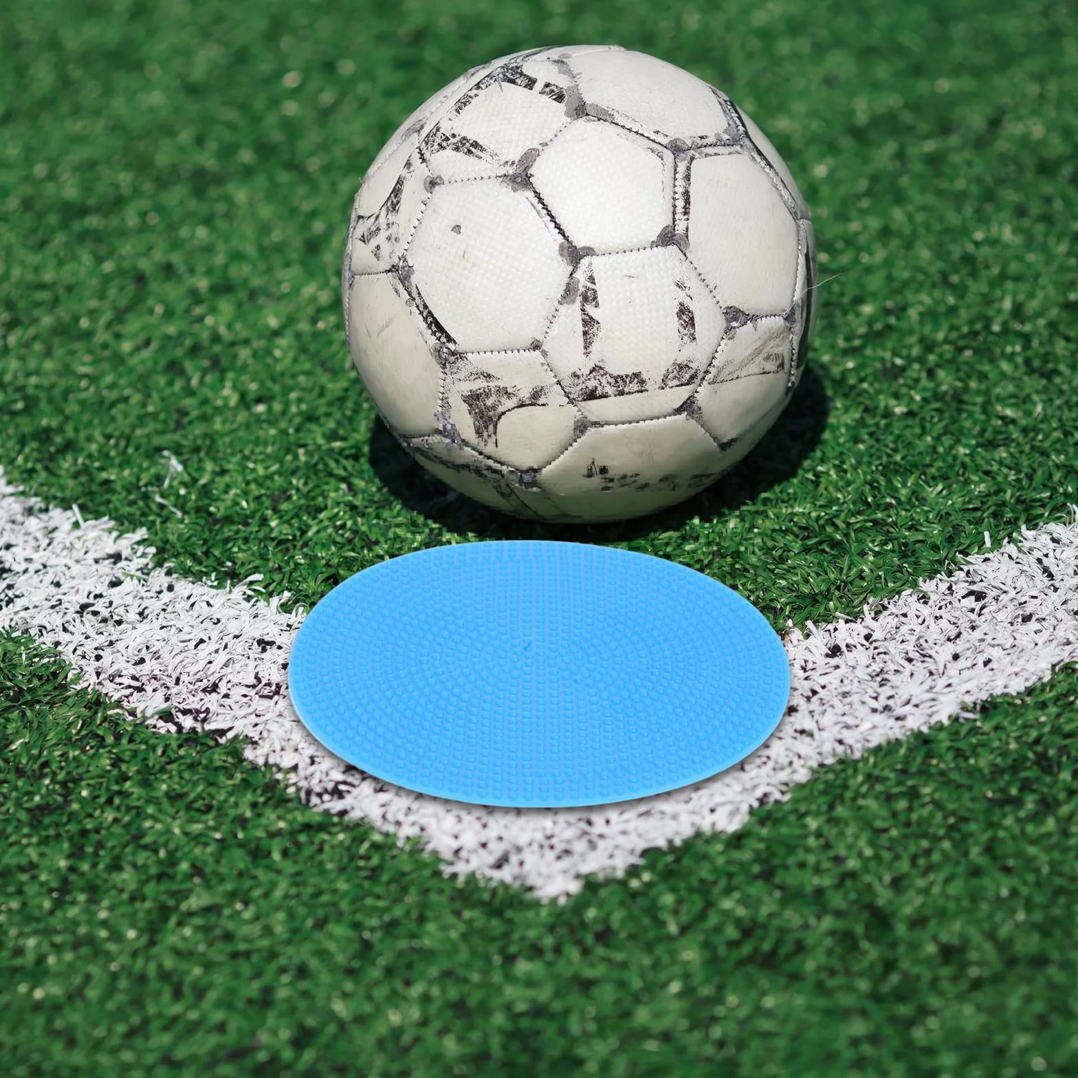Lot de 12 Disques de Marquage Colorés en Plastique pour Football et Agilité