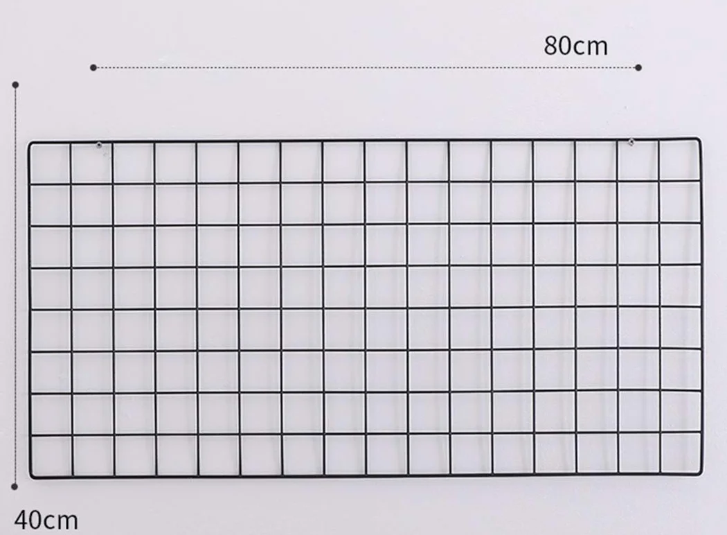 Eisen Grid Panel Metal Mesh Wall Art Display & Organiseur