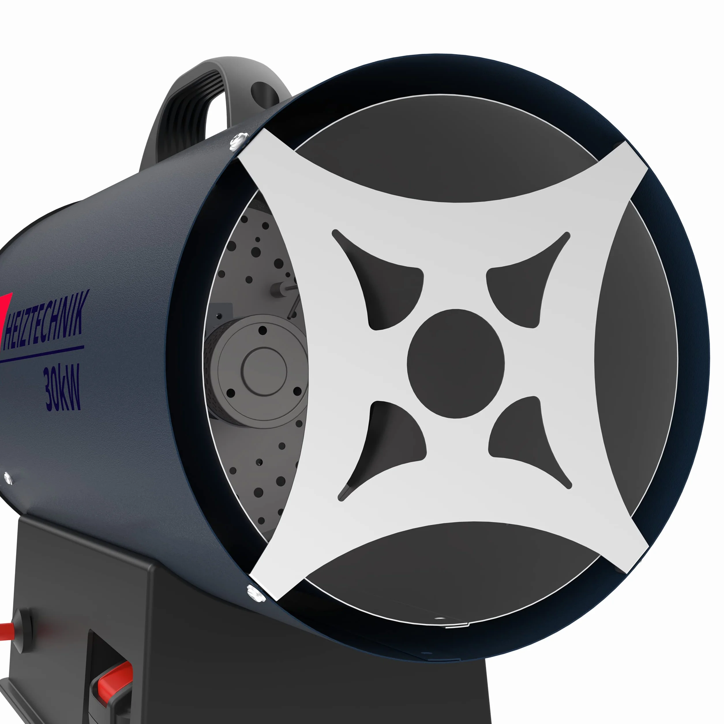 Güde GH 18-0 Souffleur de Chauffage au gaz sans Fil 30 KW Brûleur en Acier Inoxydable Allumage piézoélectrique