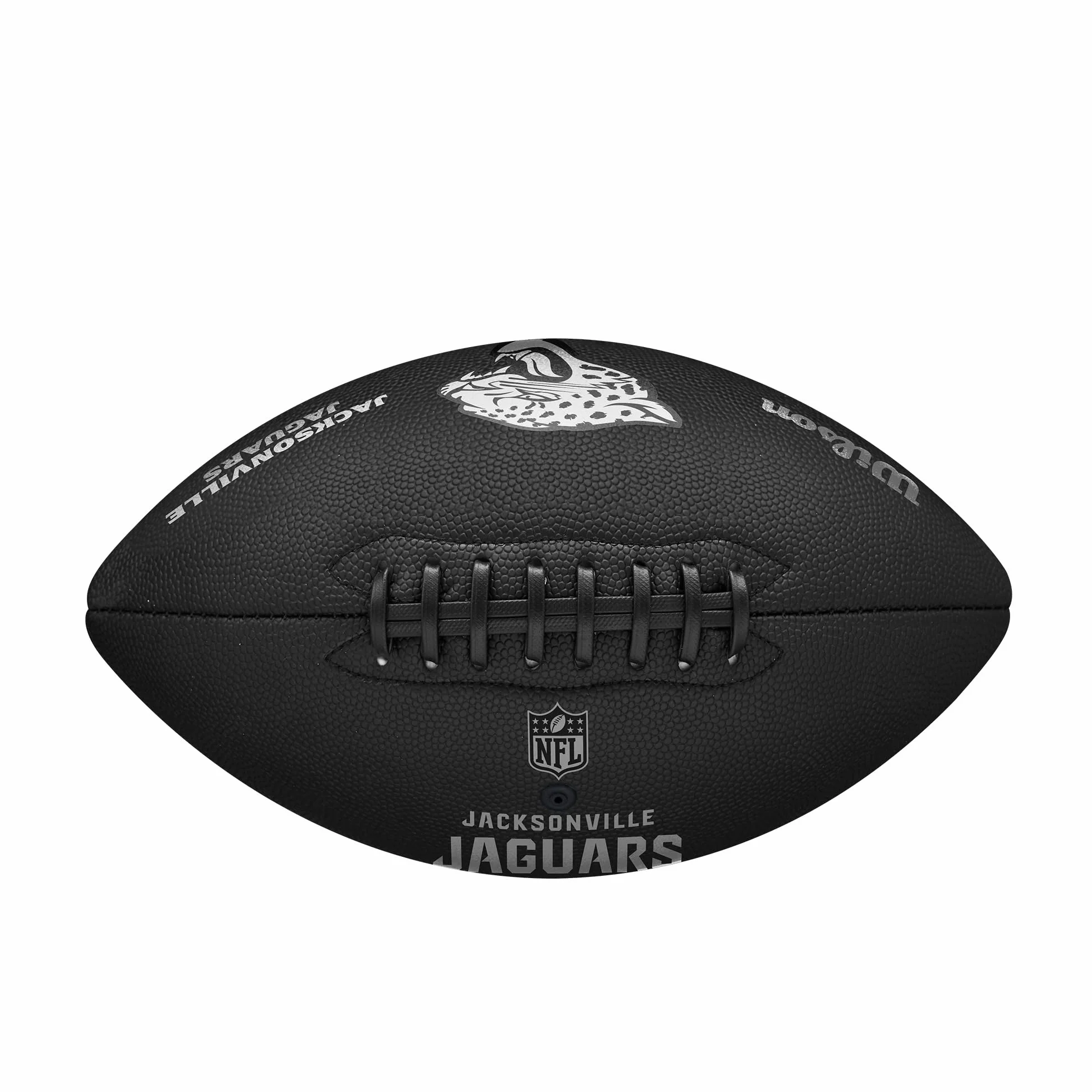 Wilson Ballon de Football NFL Team Metallic Premiere - Taille Officielle, Jacksonville Jaguars