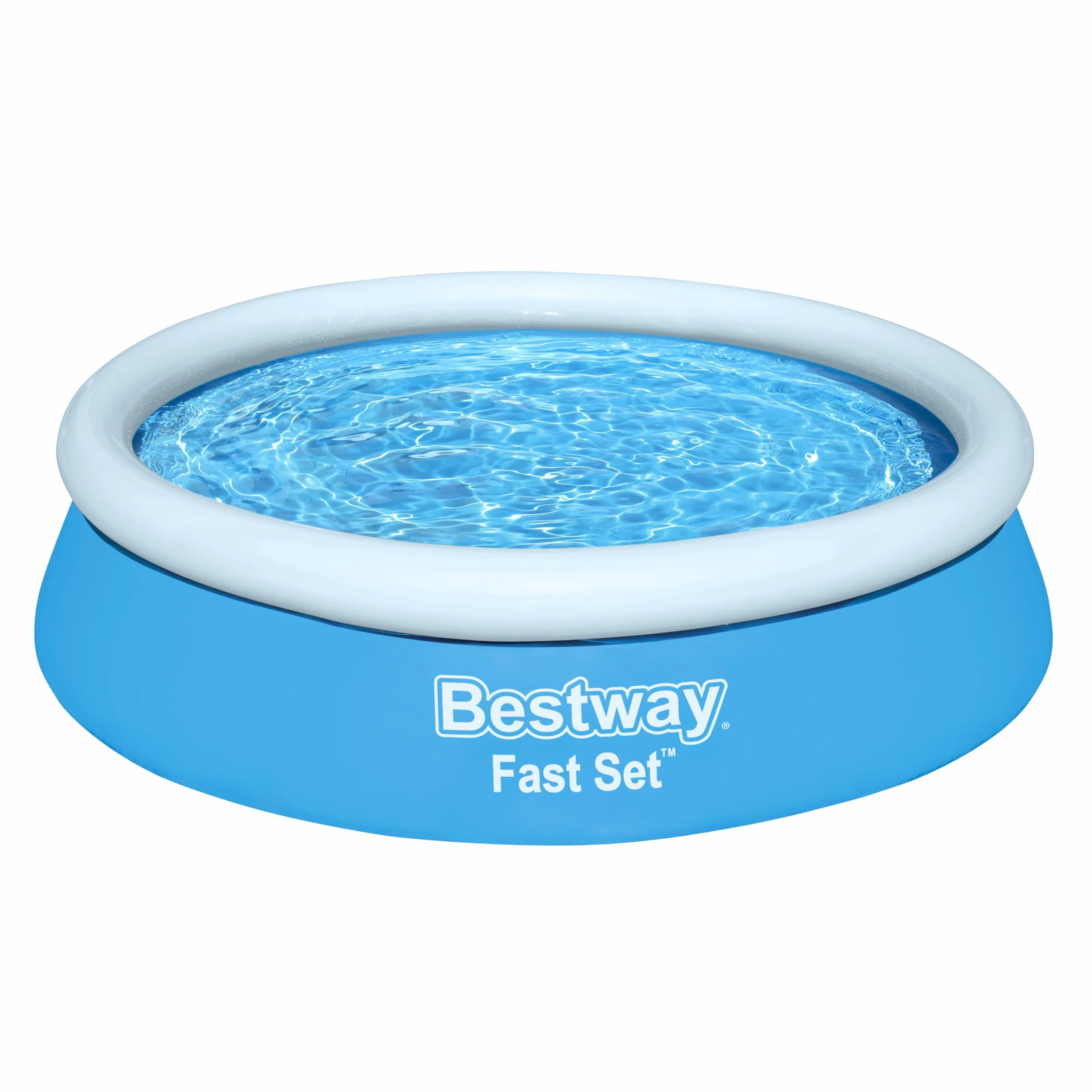 Bestway Kit Piscine Gonflable Ronde Fast Set 183x183x51 cm Bleu