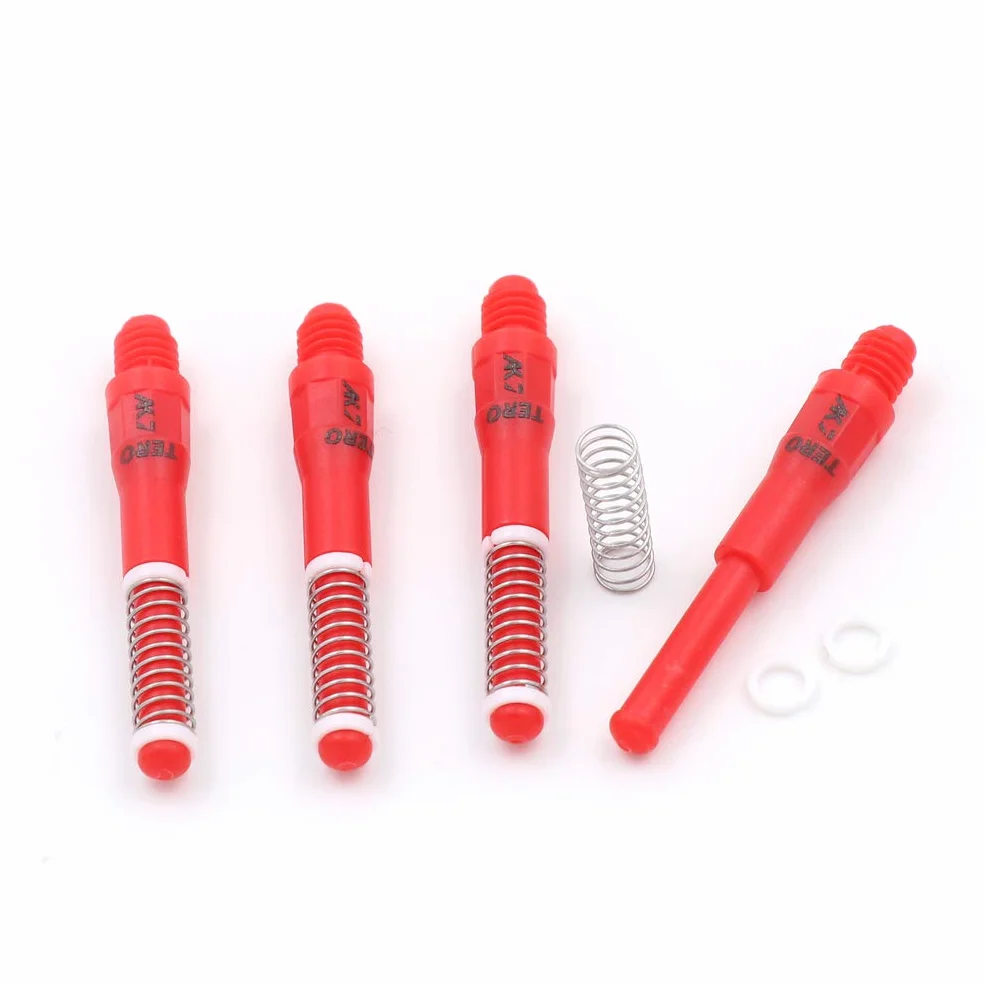 CUESOUL TERO AK7 Tiges de fléchettes télescopiques à Ressort intégré, Lot de 4