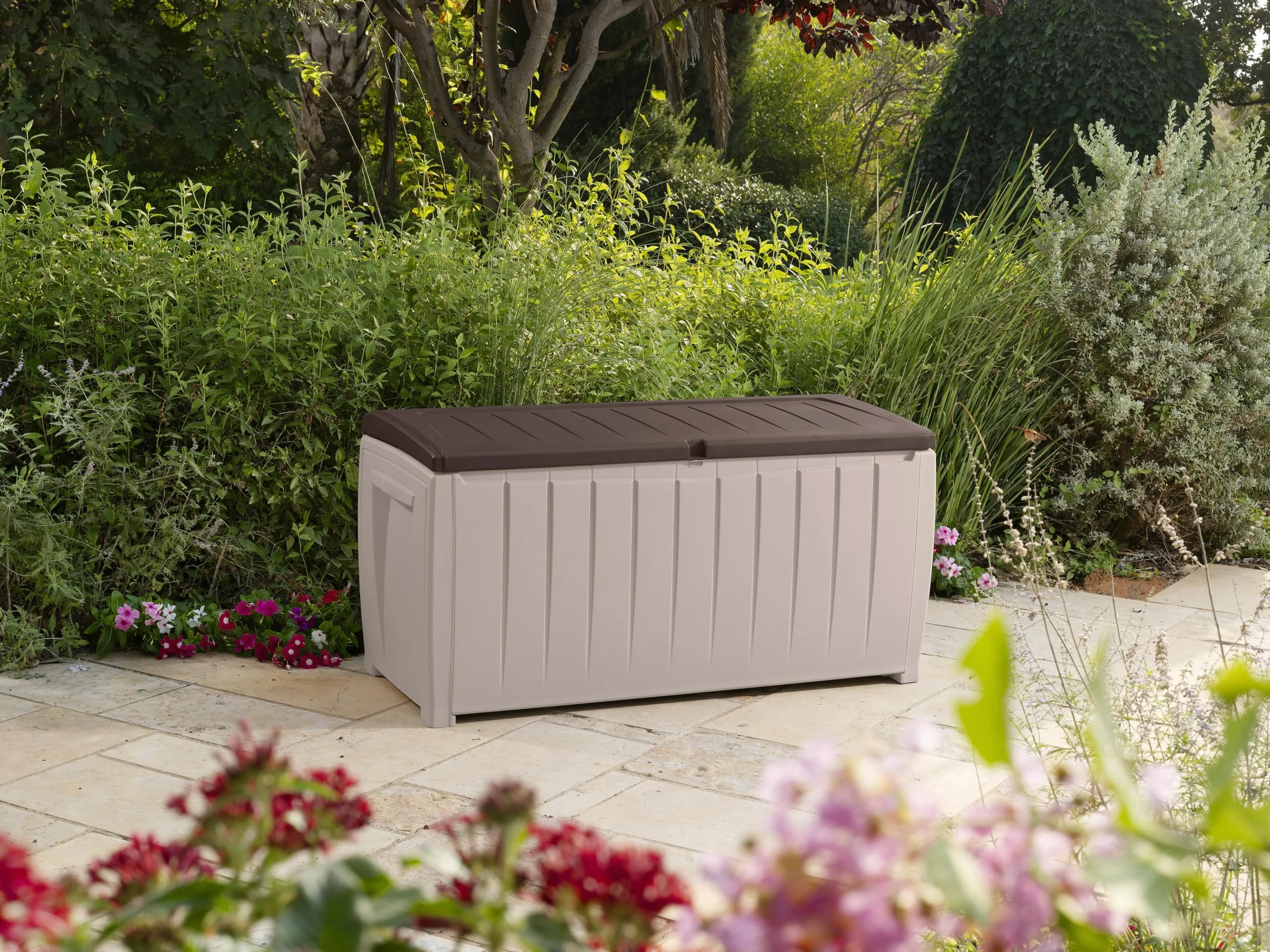 KETER Coffre de rangement extérieur NOVEL 340 litres