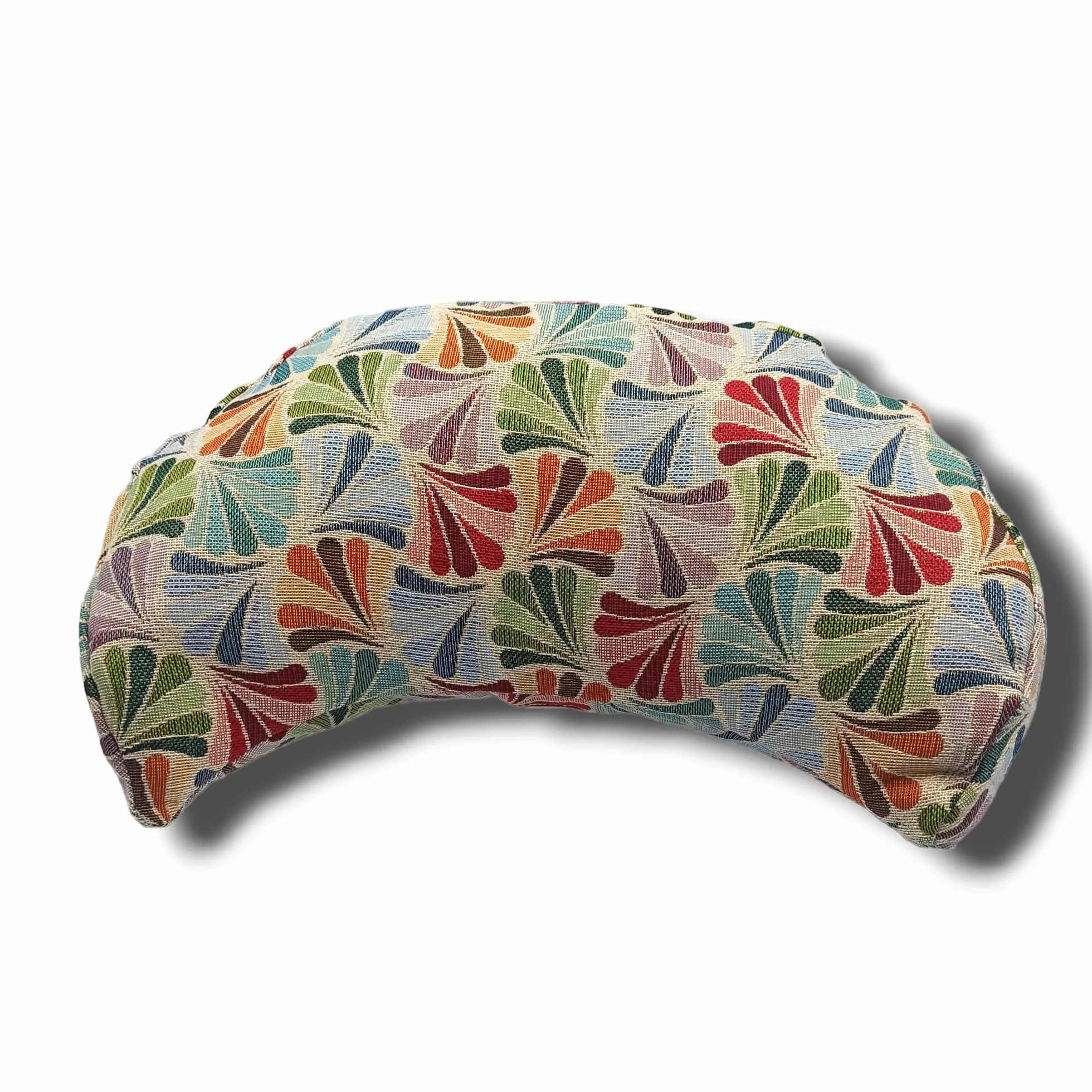 Coussin Yoga éventail, zafu, Coussin Meditation, Coussin Demi Lune, zafu Meditation, zafu Demi Lune, Coton et cosses de Sarrasin, Fait à la Main à Barcelone