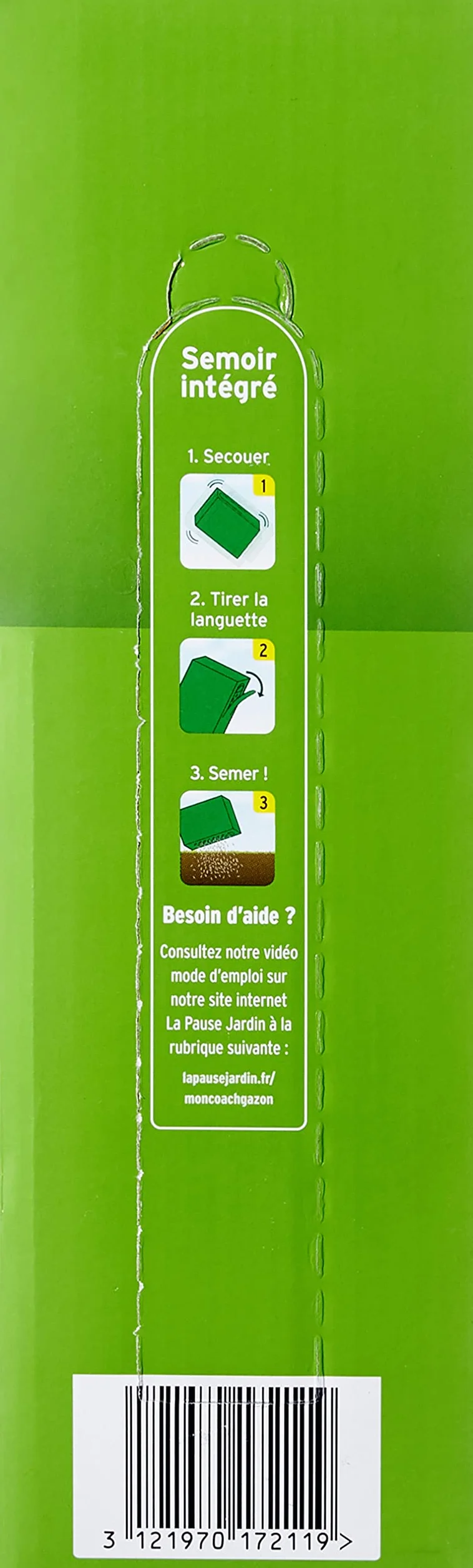 FERTILIGENE RUST35 Semences Gazon Rustique Universel 875 g Résiste aux piétinements 35 m²
