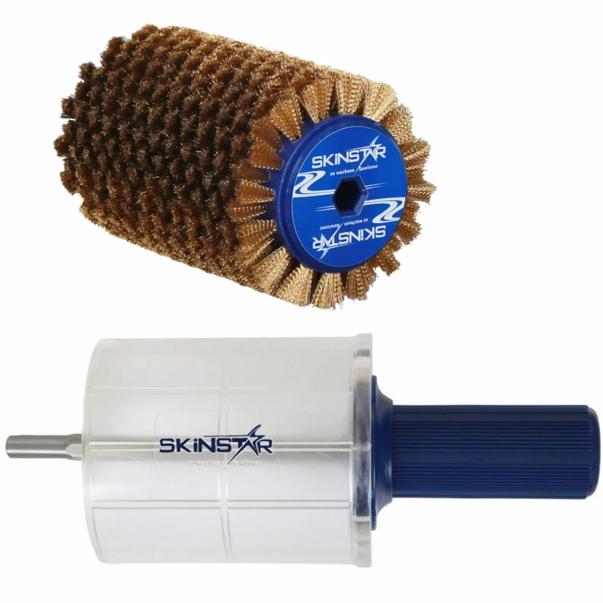 SkinStar Complet Brosses Set Brosse de Rotor Vitesse Bâton Brosse Kupfer-Bronze
