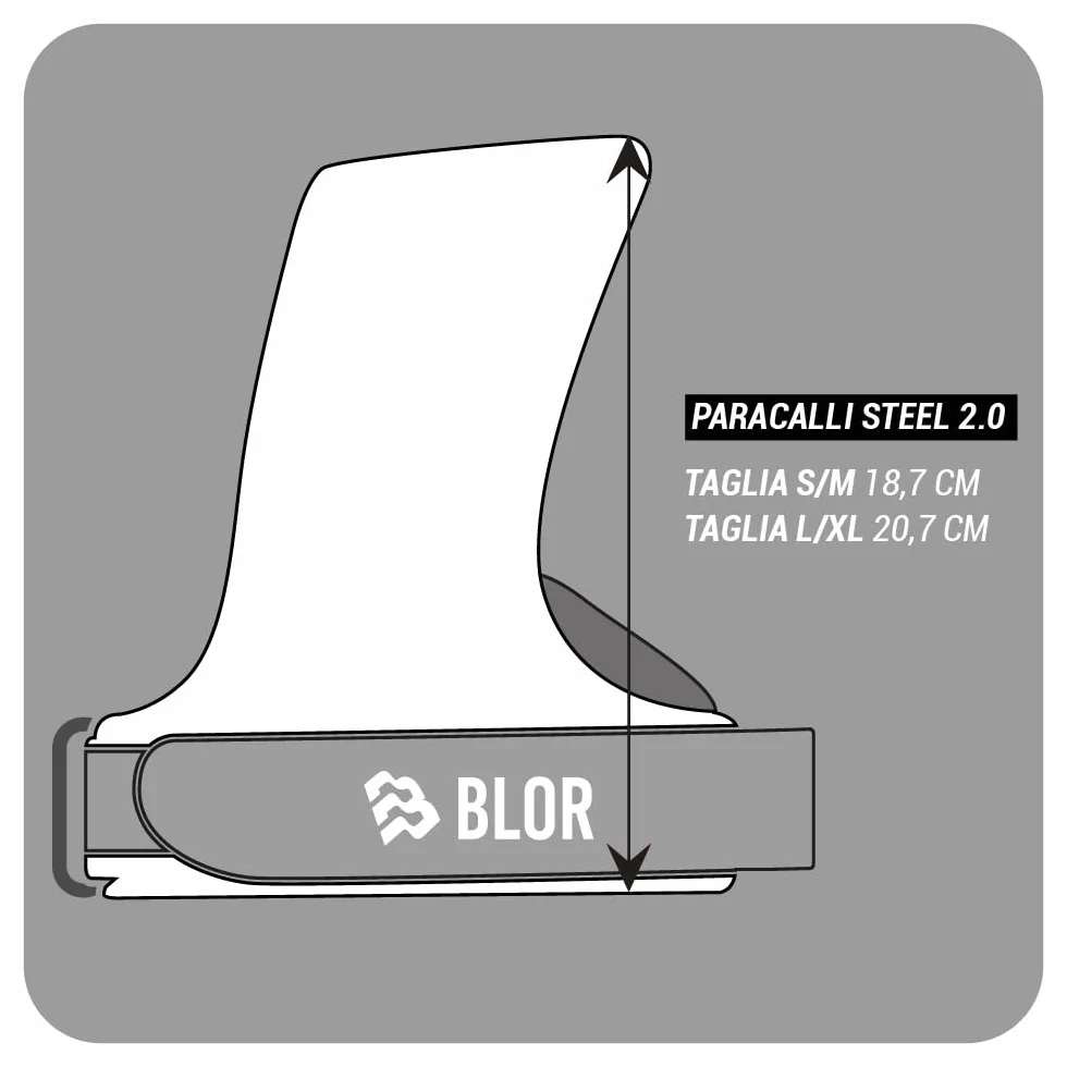 BLOR Paracalli Steel 2.0 Hand Grip pour tractions barre levage poids crosstraining calisthenics protections mains homme femme