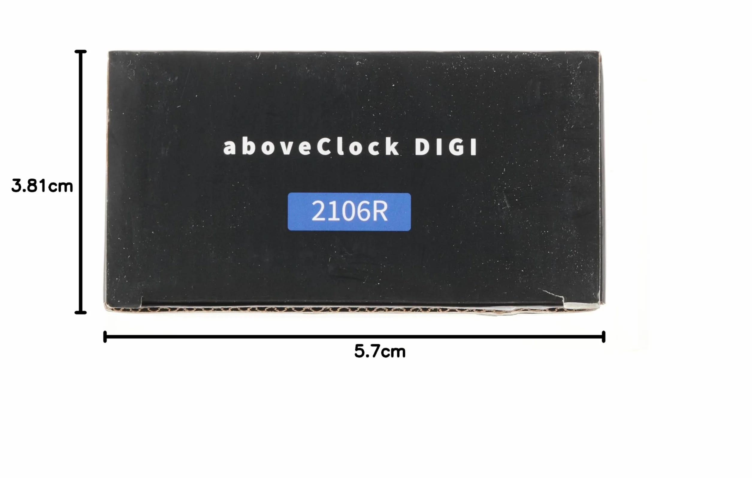 aboveClock Réveil Numérique en Bois avec Écran LCD, Température, Date, Snooze, Rétroéclairage, 3 Piles AAA