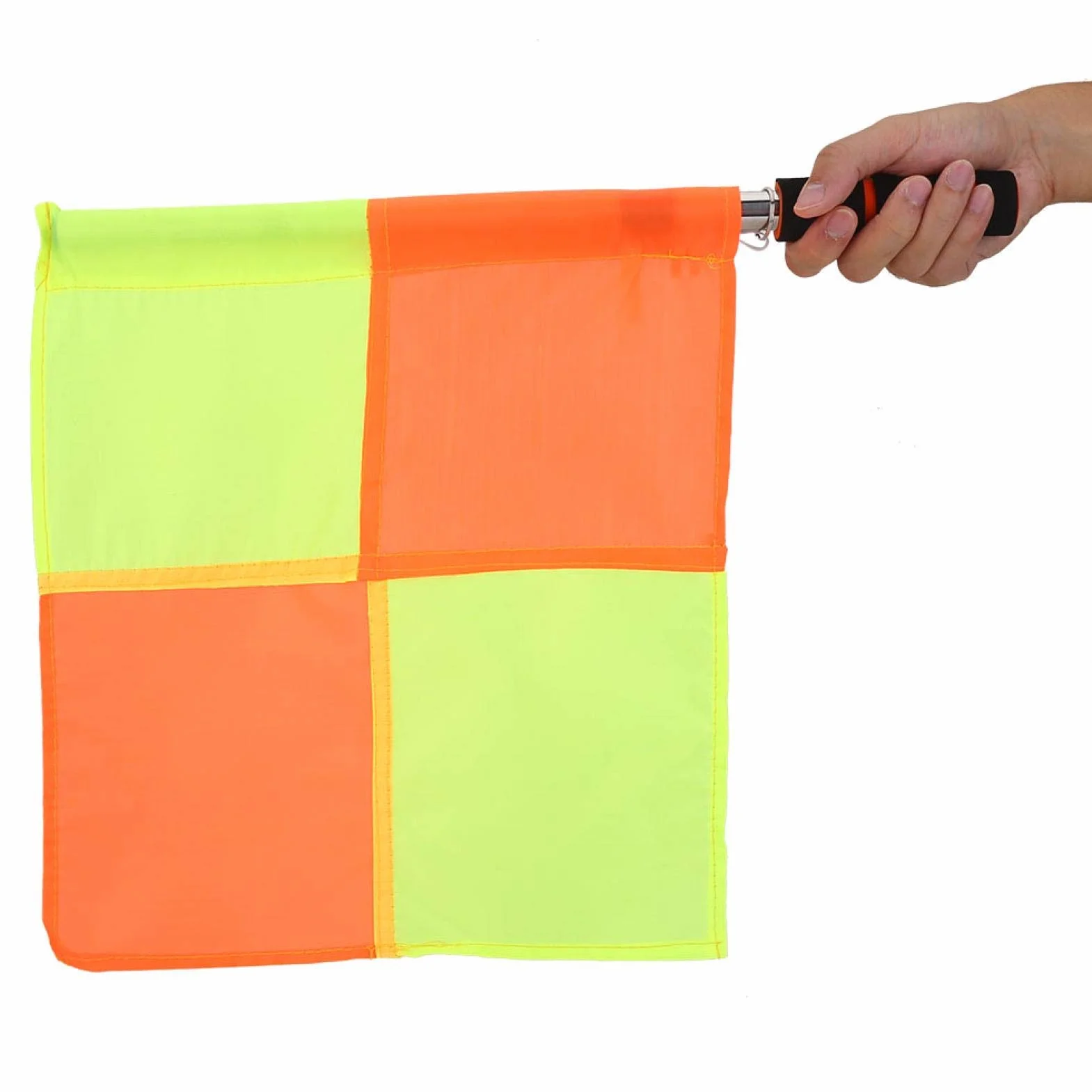 Voluxe Drapeau de Juge de Touche, Drapeau d'arbitre de Football Durable pour Les Amateurs de Plein air pour Le Joueur pour la Maison pour Amateur
