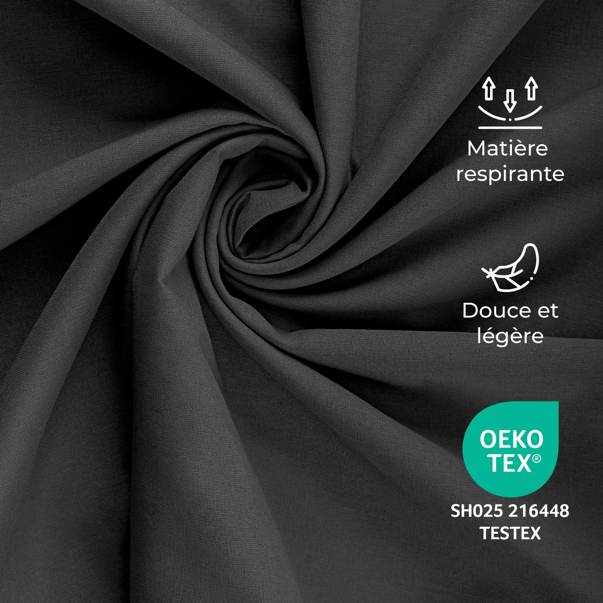 Drap de Sac de Couchage Adulte Compact Et Leger pour Voyage - Sac de Couchage Ete Microfibre, Compartiment Oreiller - Ultra Leger