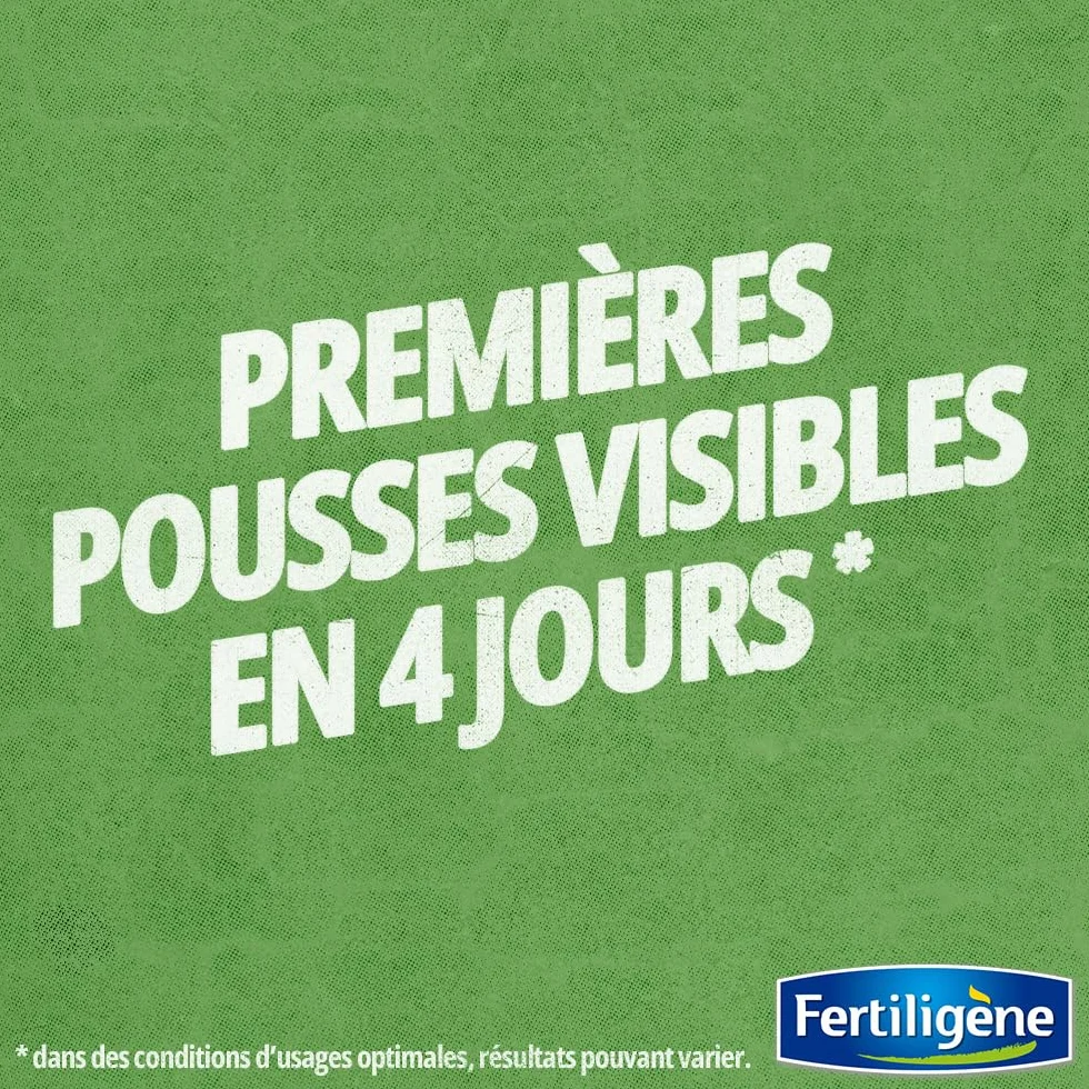 FERTILIGÈNE Patch Magic Rénovateur de Pelouse 3,6kg – Formule 4-en-1 – Pour 16 m²