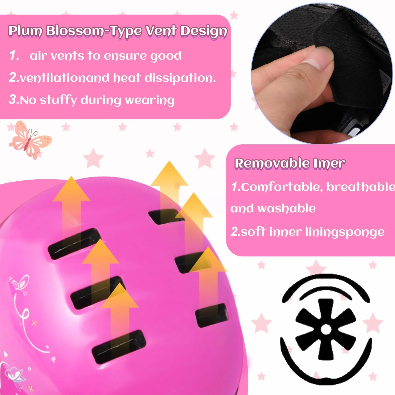 Casque de vélo Enfant réglable pour Filles Enfants Adolescents, Casque de Protection Velo Enfant pour Skateboard vélo Trottinette Rollers et Cyclisme
