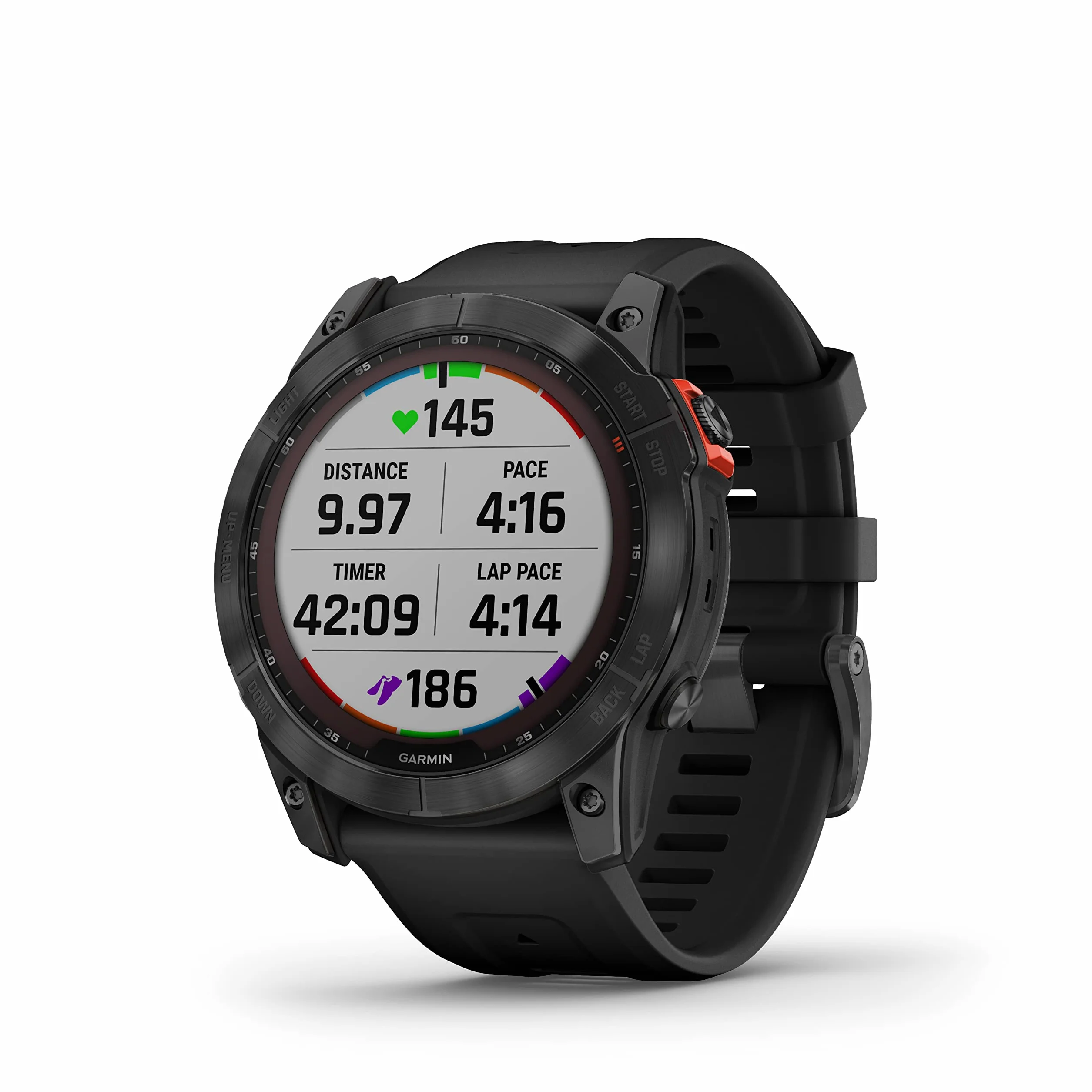 Garmin fenix 7X Solar Montre GPS Multisports Haute Performance 51 mm Noir
