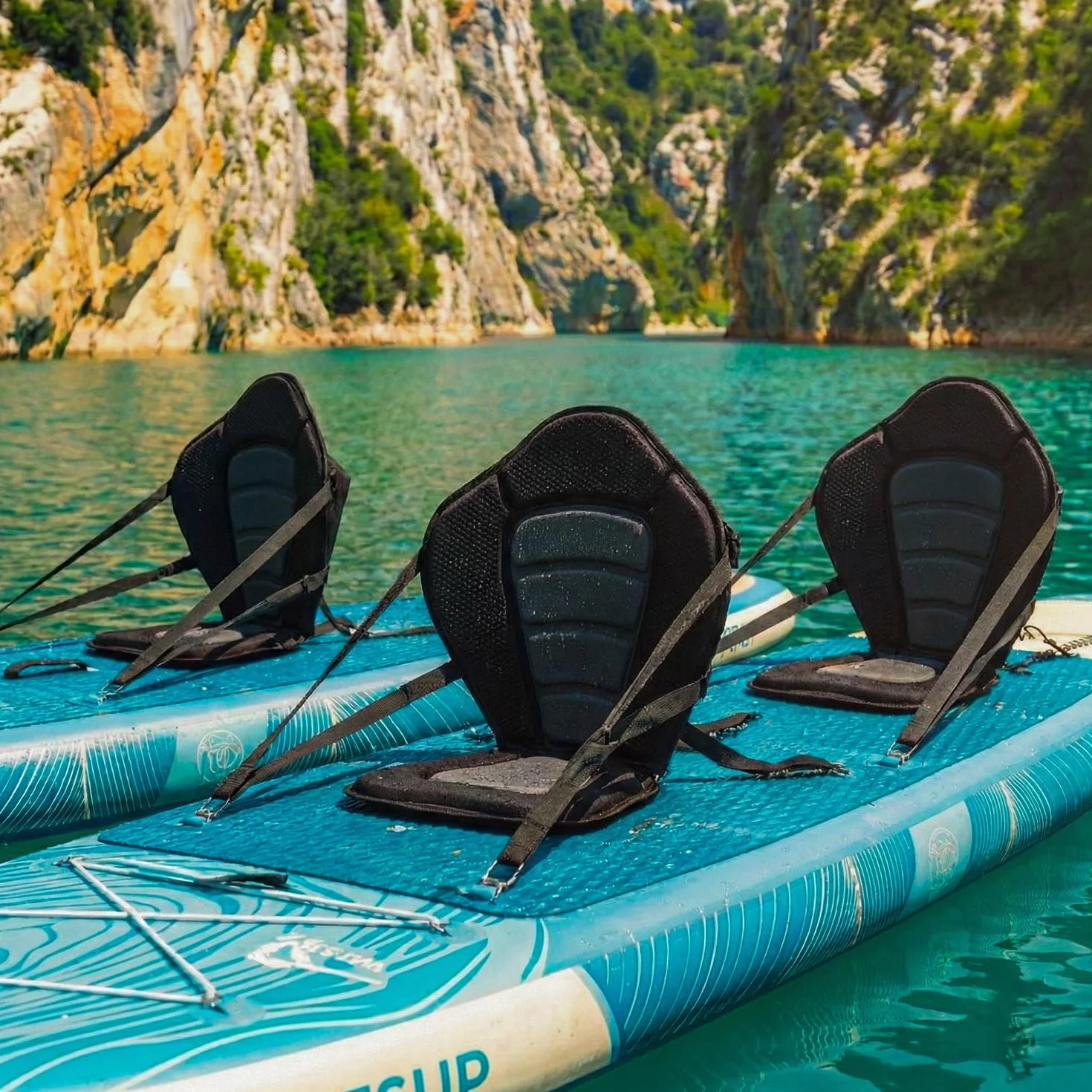 Wattsup - Sup Stand Up Paddle Gonflable - Gamme Essentials - Dropstitch - Pack Complet : Pagaie 2in1 Leash Pompe Sac de Transport
