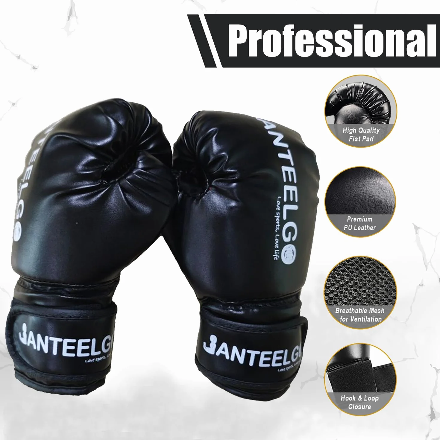 Punching Ball Enfants avec Gants de Boxe: JanTeelGO 150cm Boxe Enfant Gonflable - Sac de Frappe Enfant Cadeau pour GarçOns Et Les Filles 3 à 12 Ans