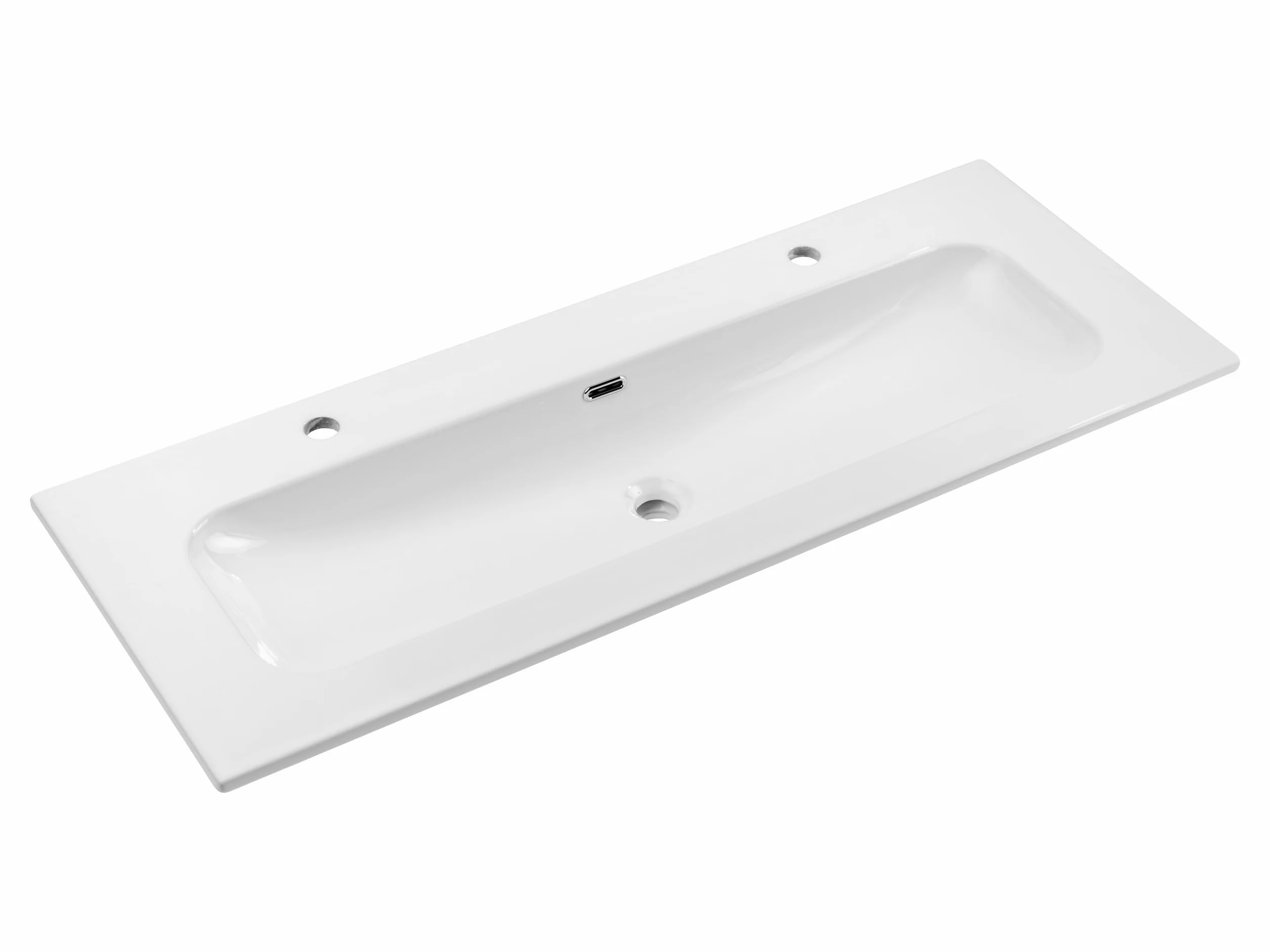 Vasque à Encastrer en Céramique 120x46 cm Lave‑main Fly