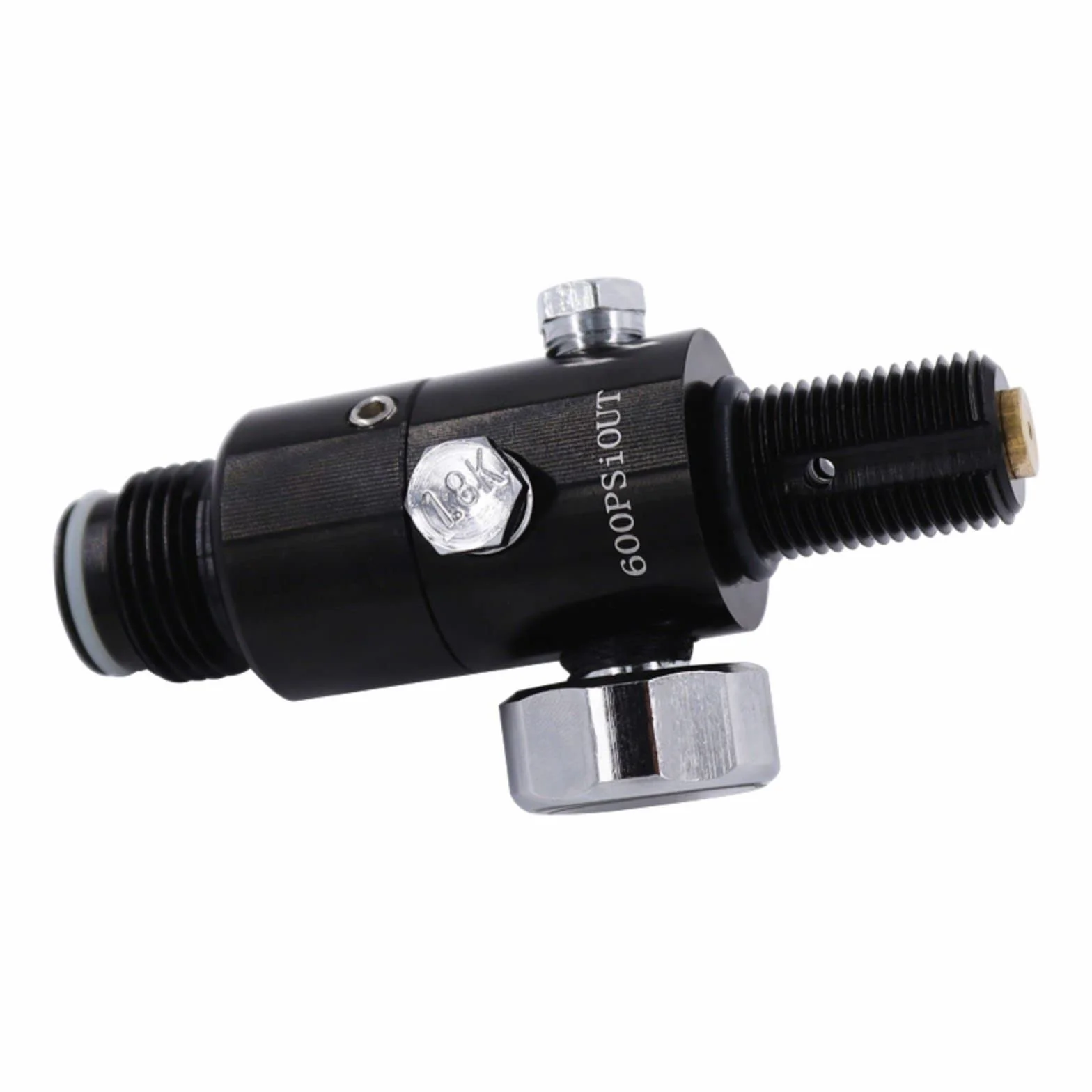 TUXING Régulateur et manomètre 4500 PSI pour Bouteille d'air comprimé de Paintball, en Aluminium Durable, Compatible avec Les Bouteilles d'air comprimé PCP, CO2 et Azote