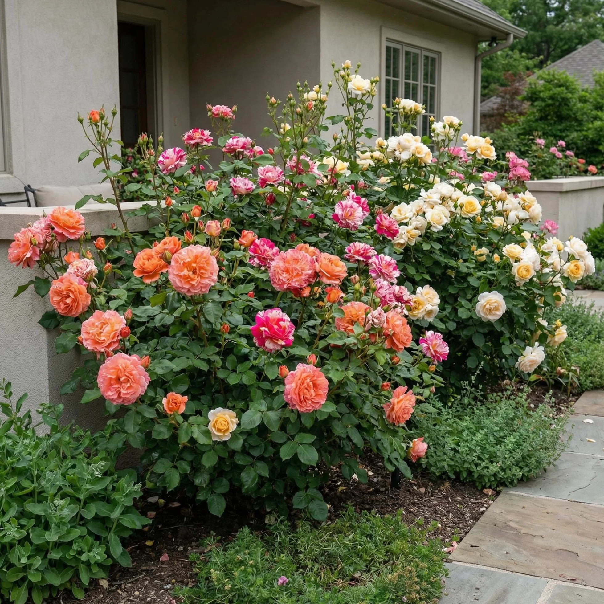 Rose Collection 3 Plantes Fleurs à Planter Exterieur Parfumées Vivaces Résistantes Plantes de Hollande Mélange Coloré