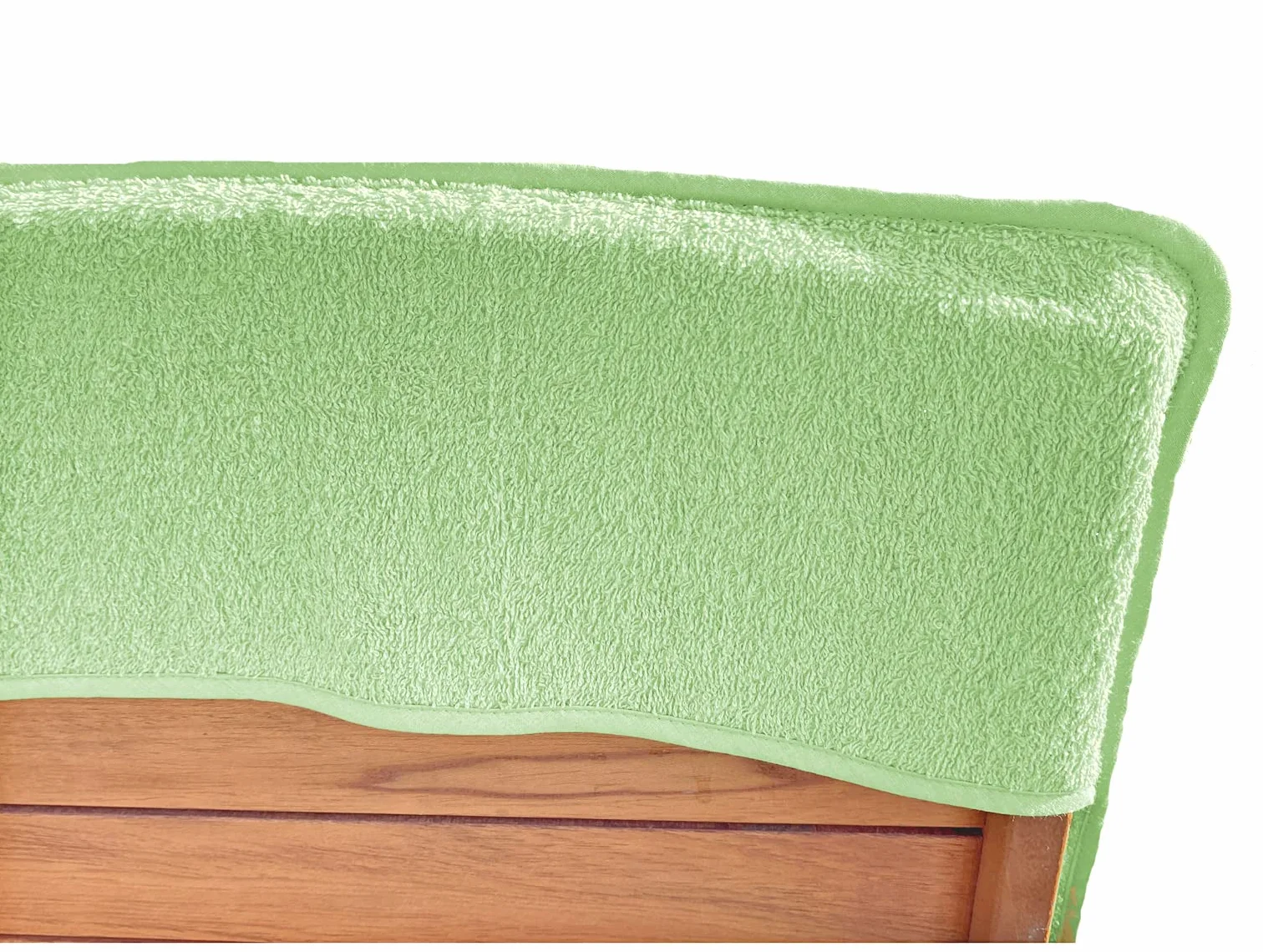 Heimtexland® Housse de protection en éponge pour chaise longue de plage - Vert
