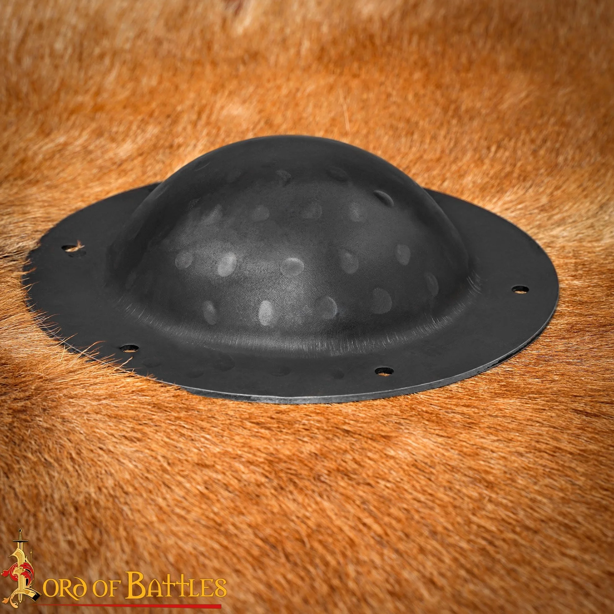 Boss Forged Shield Hand | Viking Shield Umbo | Medieval Shield Umbo | Fully Functional Historical Battle-Ready Shield Boss