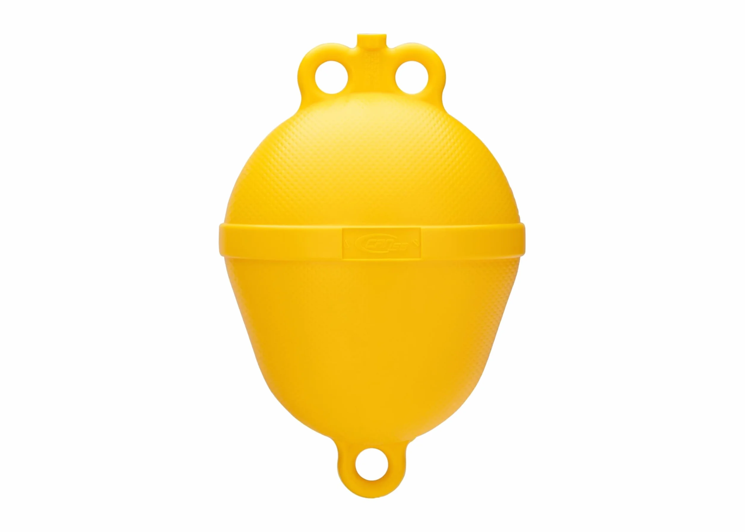 BSSTORE Bouée de Signalisation Marine À Poire, 250 mm Diamètre, 390 mm Hauteur, 10 L Volume (Jaune)