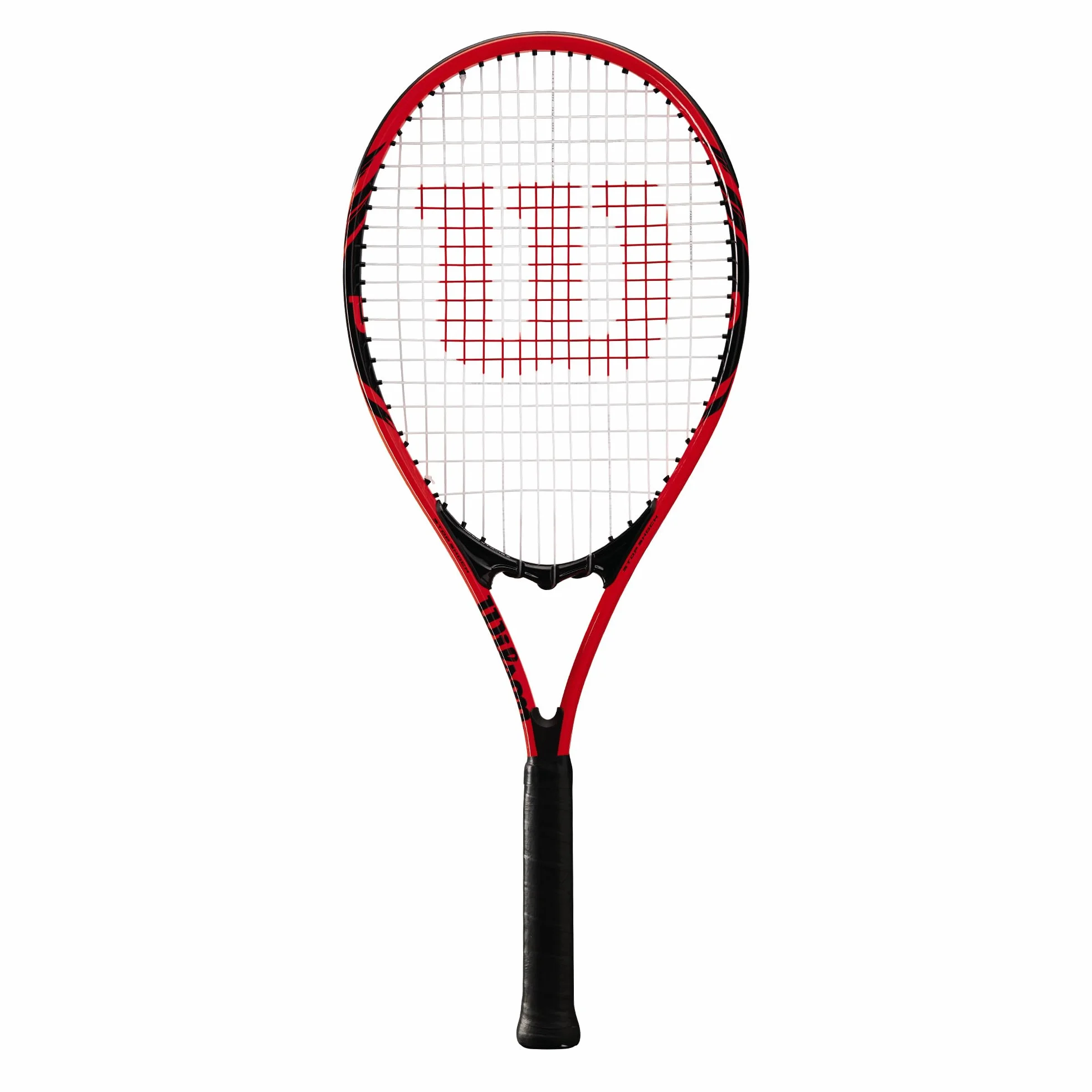Wilson Raquette de Tennis Federer Débutants Intermédiaires Taille Manche L1 Rouge Noir WRT30480U1