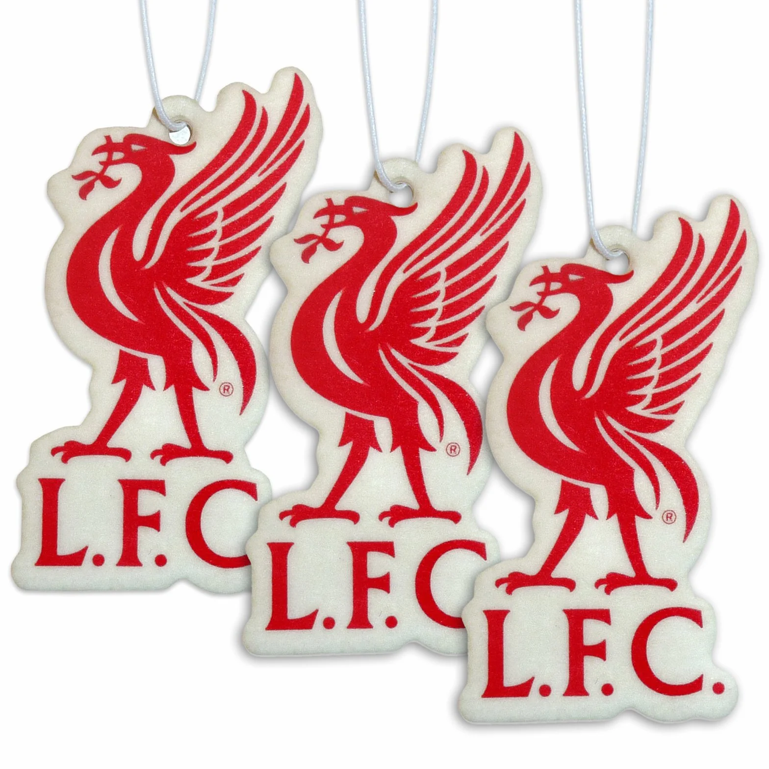 Liverpool F.C. Lot de 3 désodorisants motif écussons L.F.C.