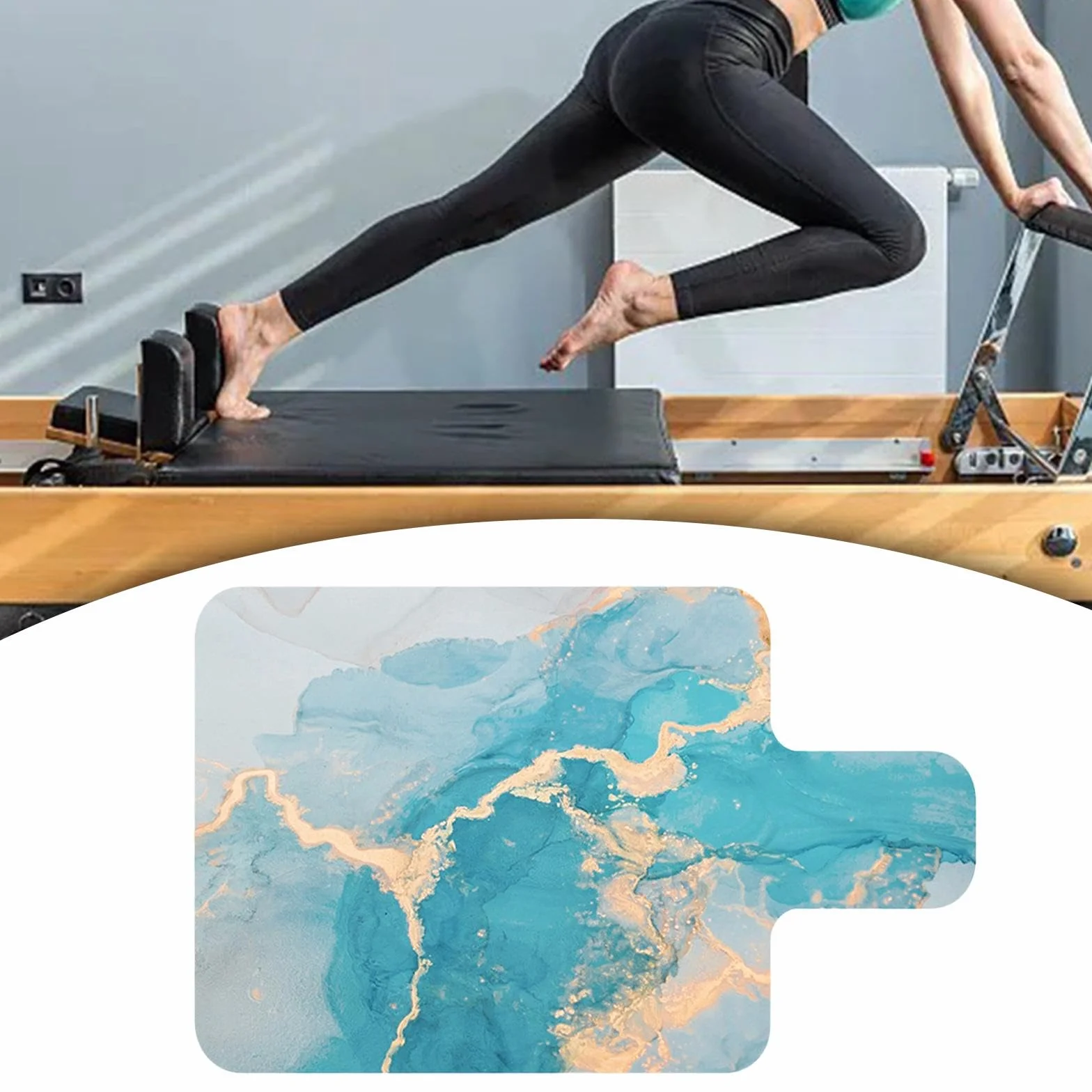 Tapis de Pilates Reformer Équipement Machine Pilates Coussin Yoga