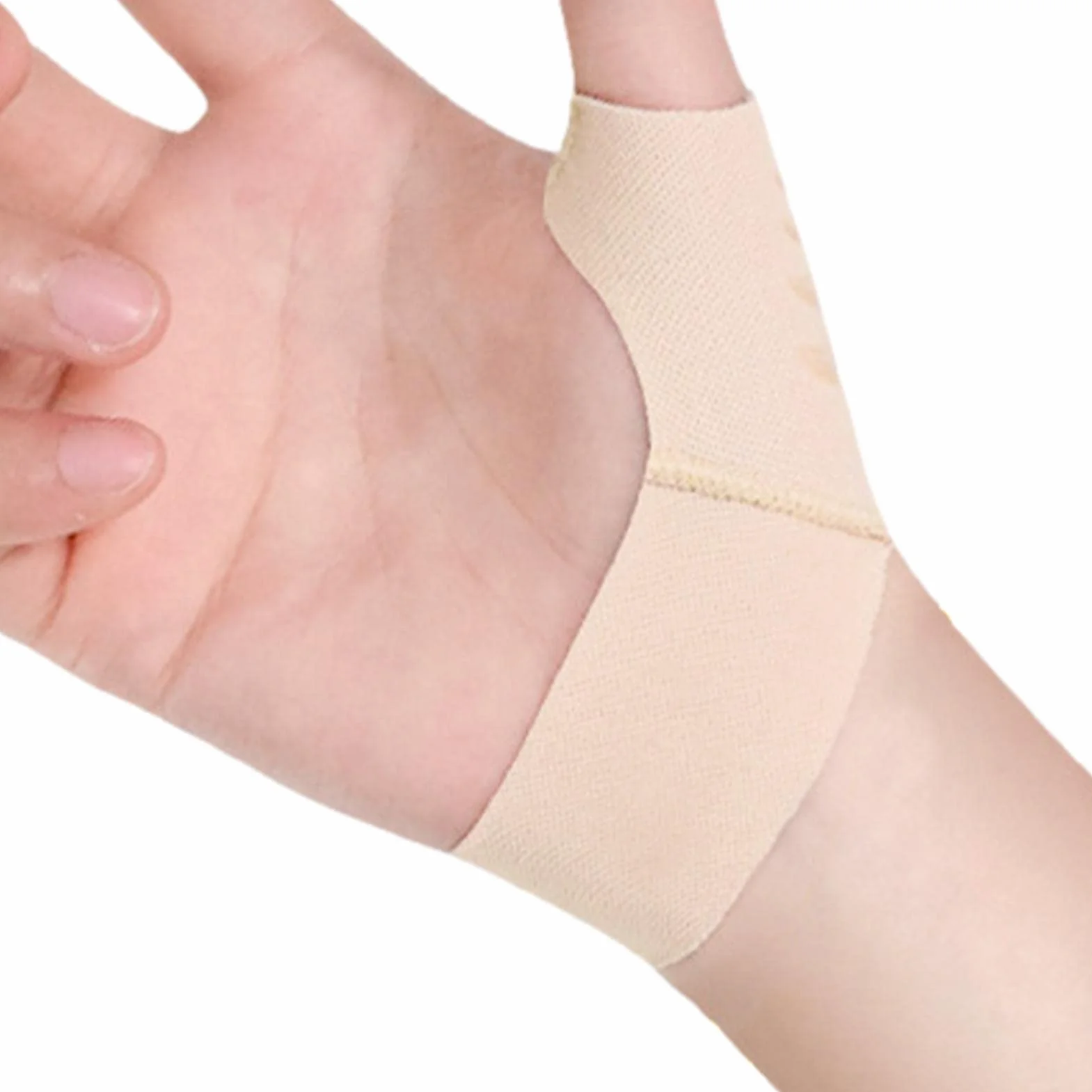 Pouce Poignet Couche Élastique Soutien - Orthèse Souple pour Homme et Femme