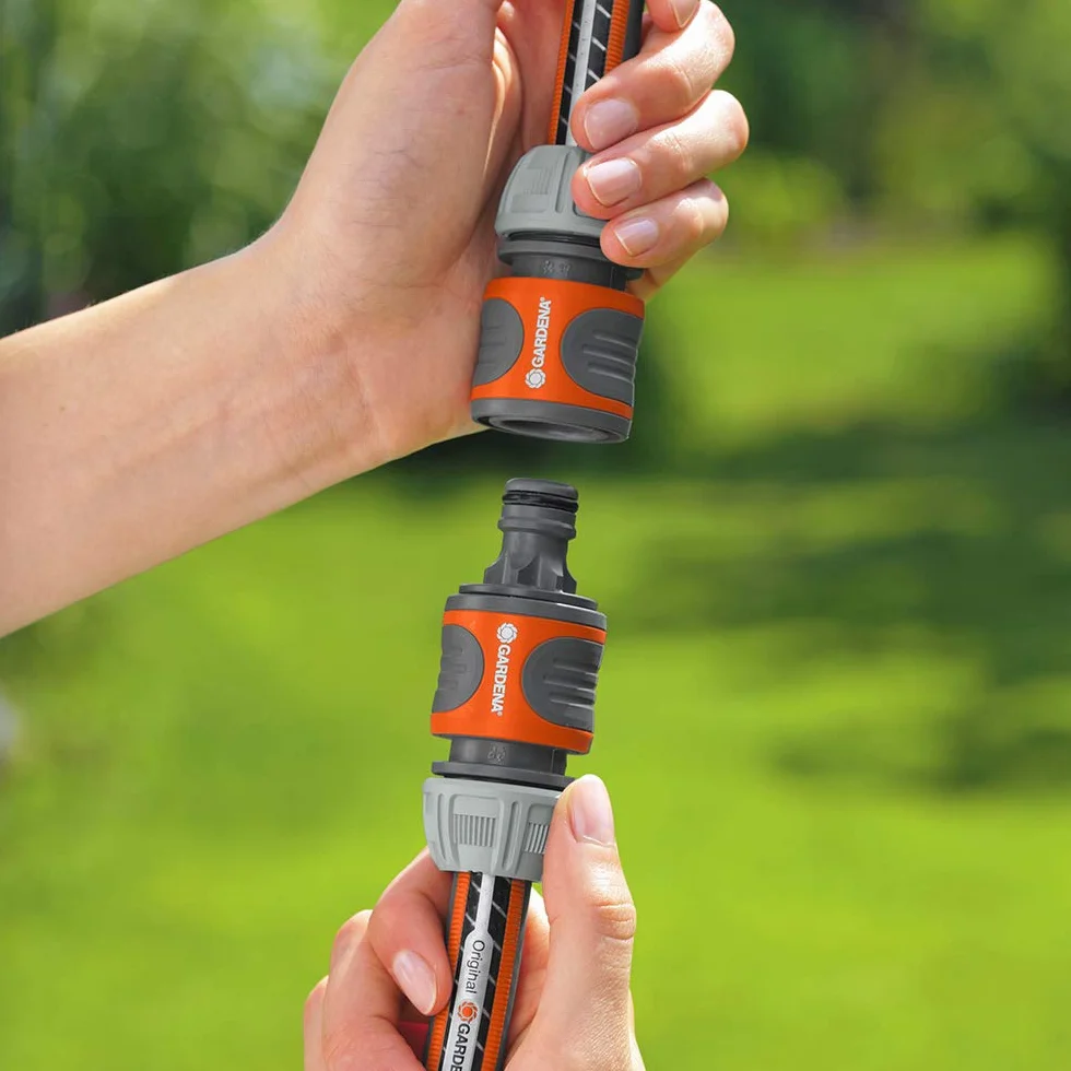 Gardena Nécessaires d'arrosage raccords extension tuyau 13 mm 1/2 Pouce 15 mm 5/8 Pouce pression eau élevée