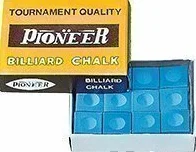 nanook 12 morceaux de craie pour billard ou snooker - bleu