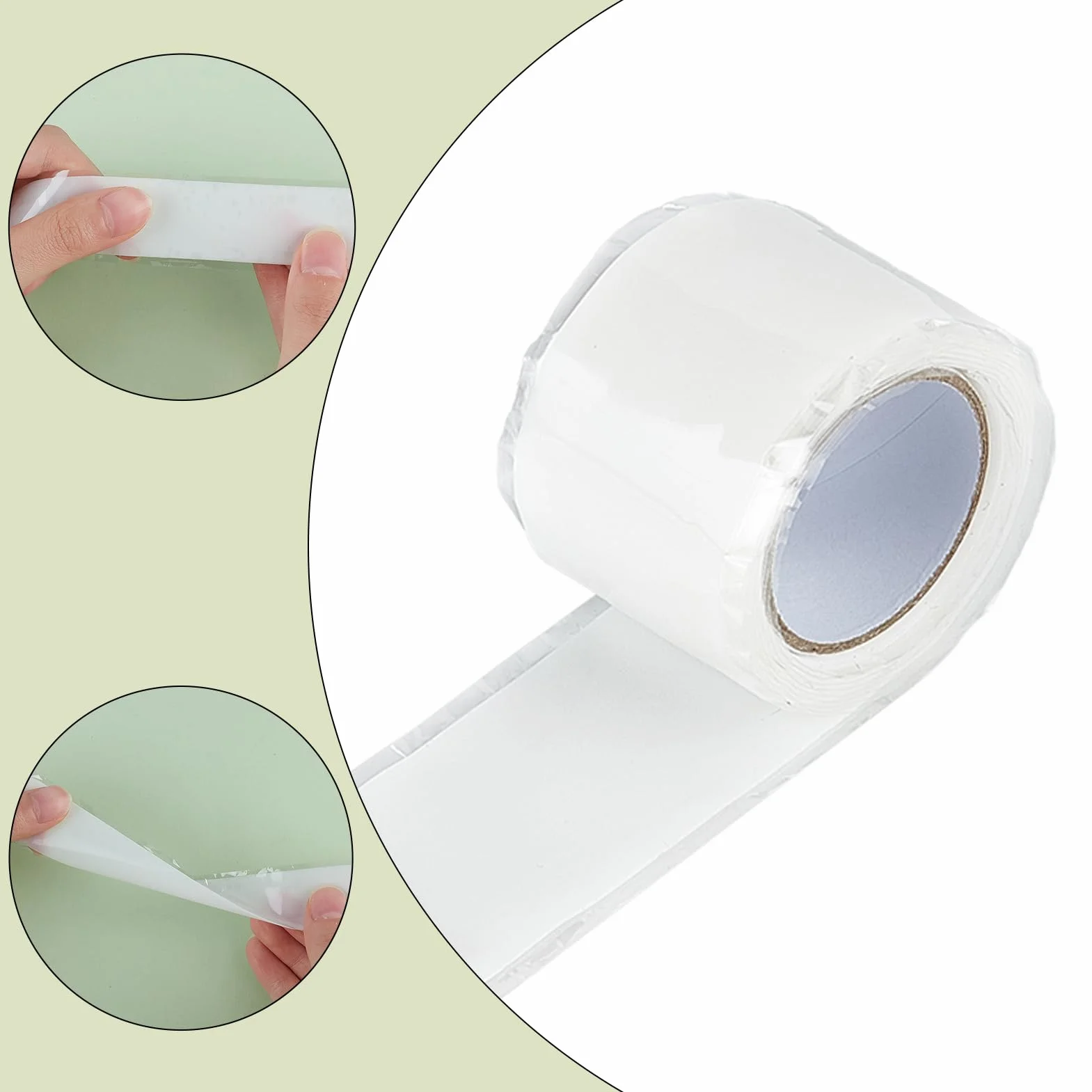 NICENEEDED 2 Rouleau de Ruban Adhésif pour Mors de Cheval Protecteur de Mors en Silicone Bande de Protection Élastique pour Mors de Cheval pour L'Entretien des Mors de Cheval