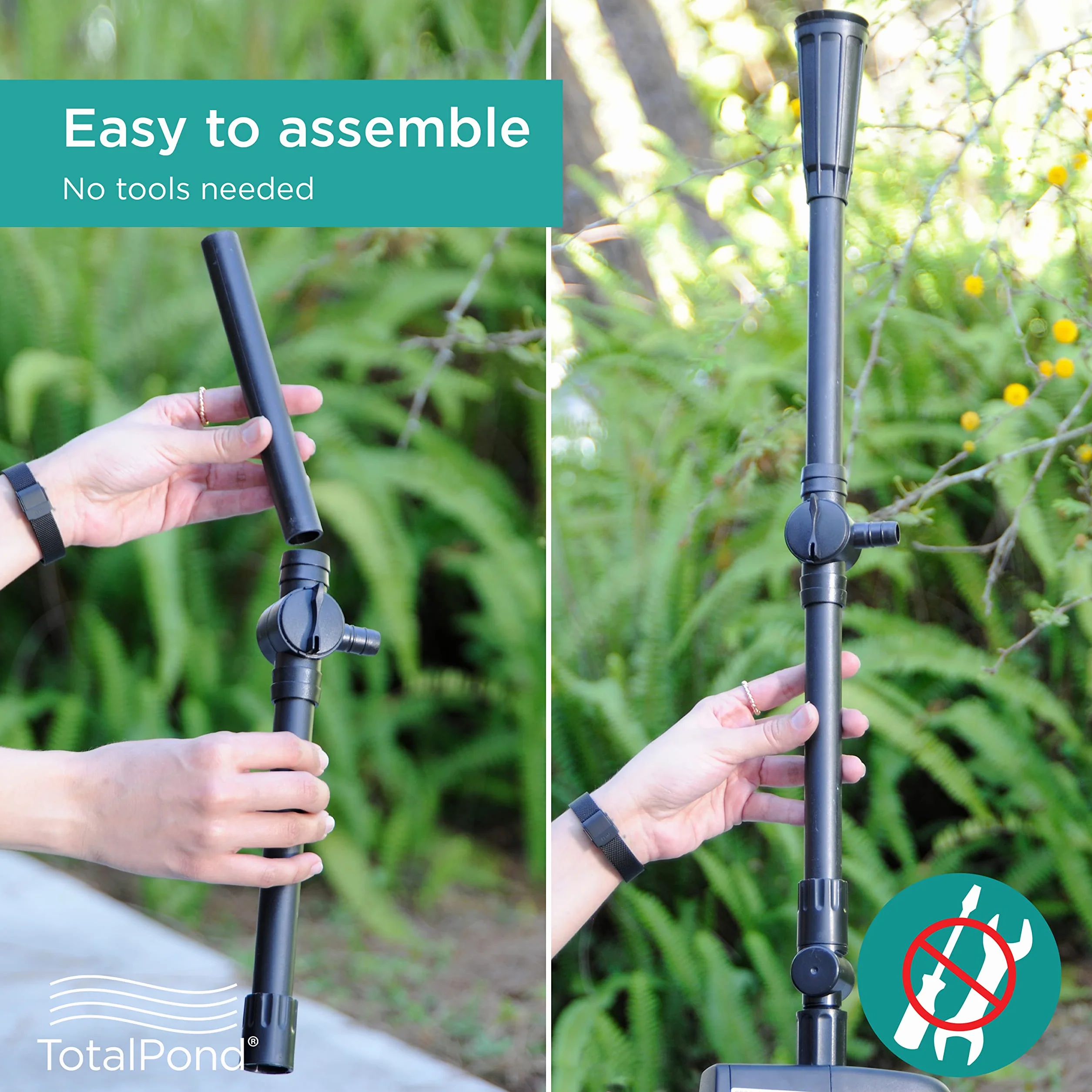 TotalPond N16100 Grand kit de buse pour bassin extérieur jardin