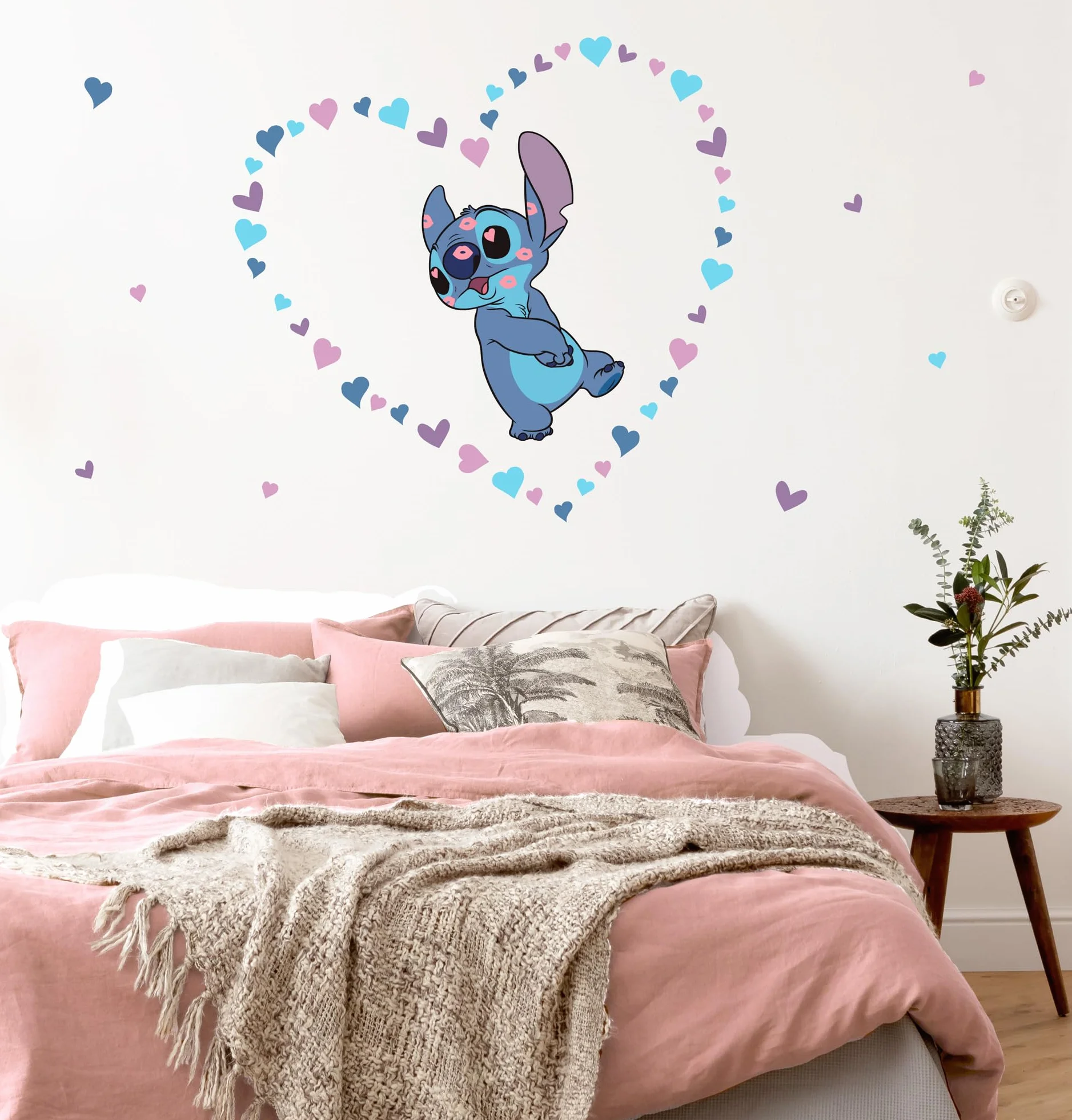 Disney Stitch Sticker Mural Autocollant 33 x 33 cm