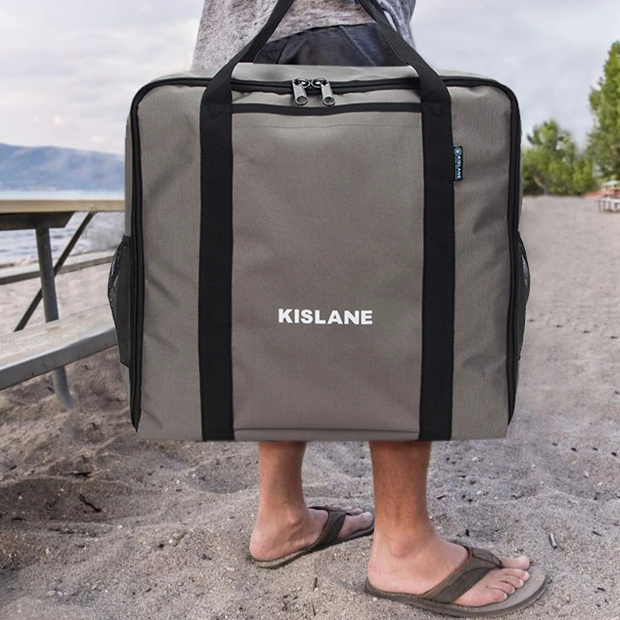Sac de Transport pour Plaque de Cuisson Blackstone de 43,2 cm, pour Barbecue en Plein air, rassemblements, Camping (Gris)